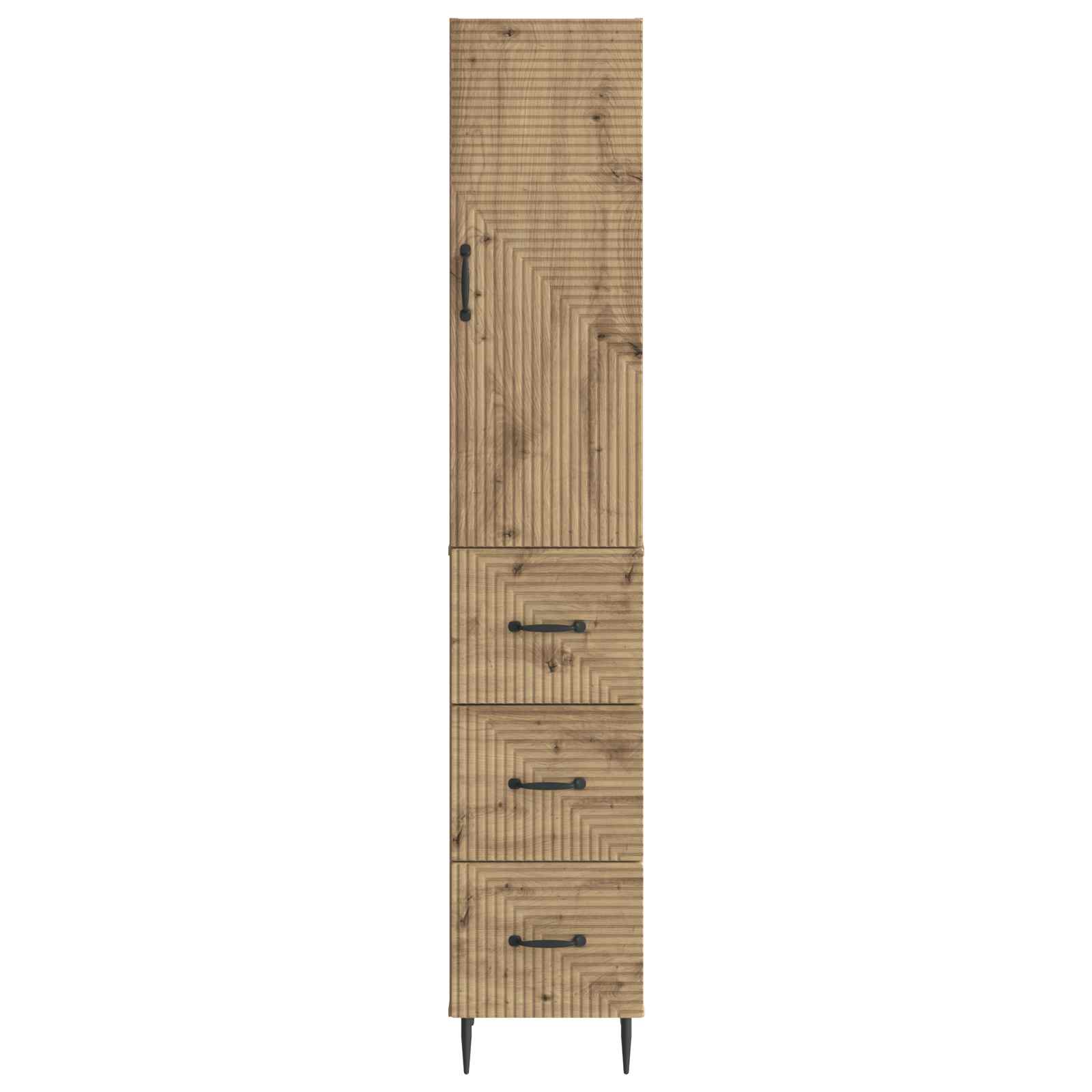 Ensemble de Meubles 2 pcs Chêne artisanal 33 x 34,5 x 90 cm - XIOS