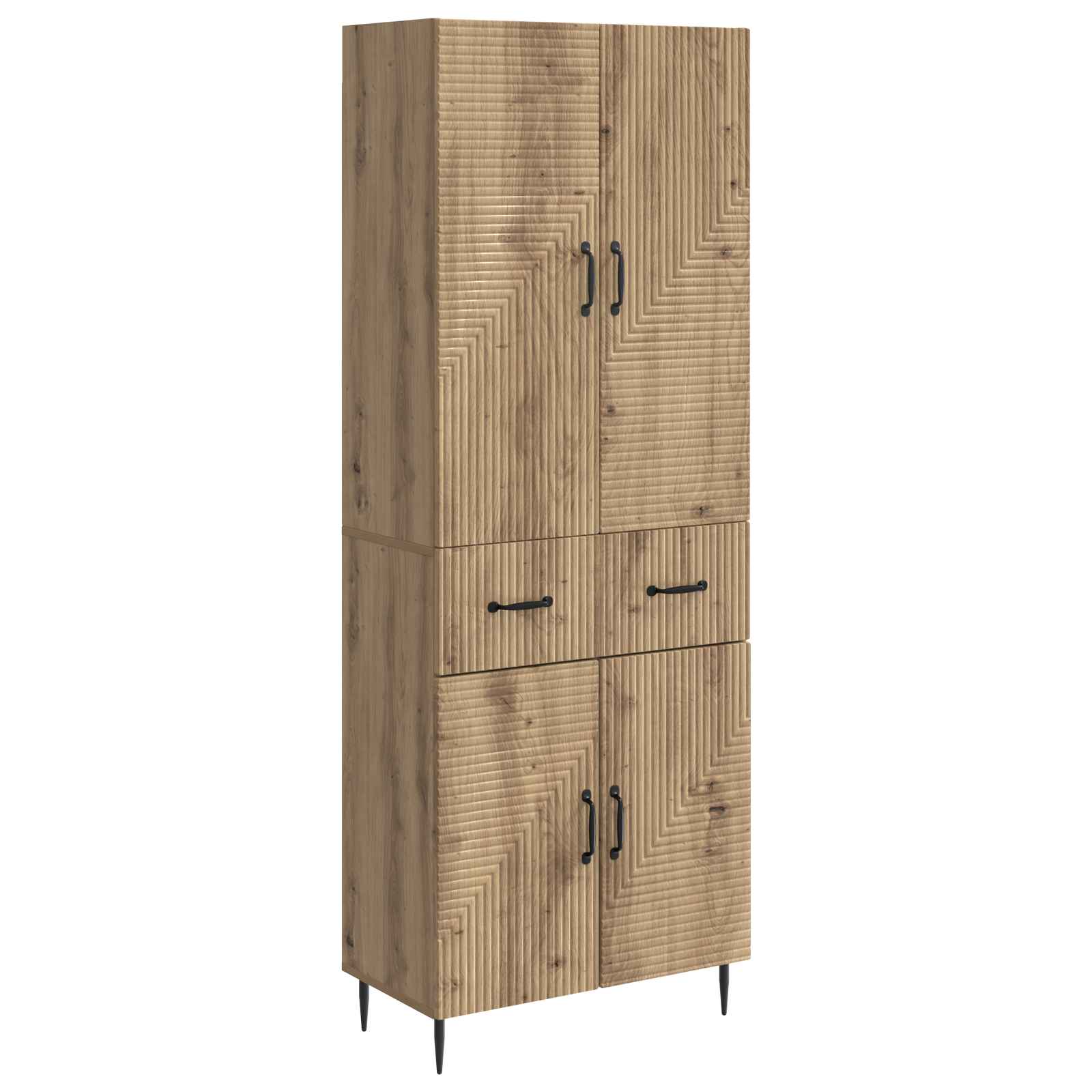 Ensemble de Meubles 2 pcs Chêne artisanal 66 x 34,5 x 89,5 cm - XIOS