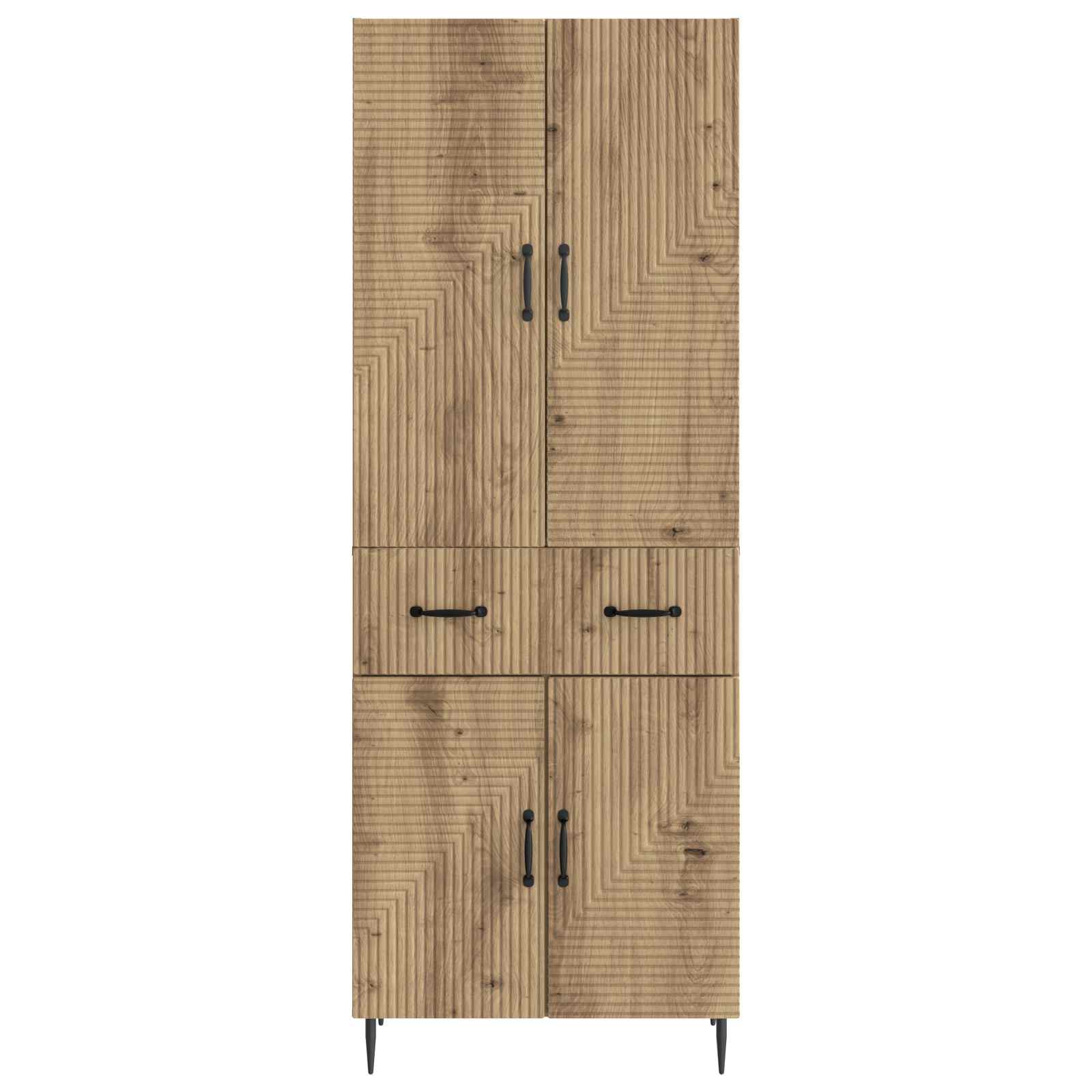 Ensemble de Meubles 2 pcs Chêne artisanal 66 x 34,5 x 89,5 cm - XIOS