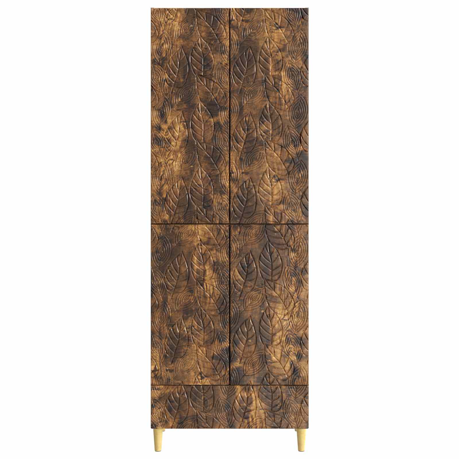Ensemble de Meubles 2 pcs Chêne fumé Bois d'ingénierie - XIOS