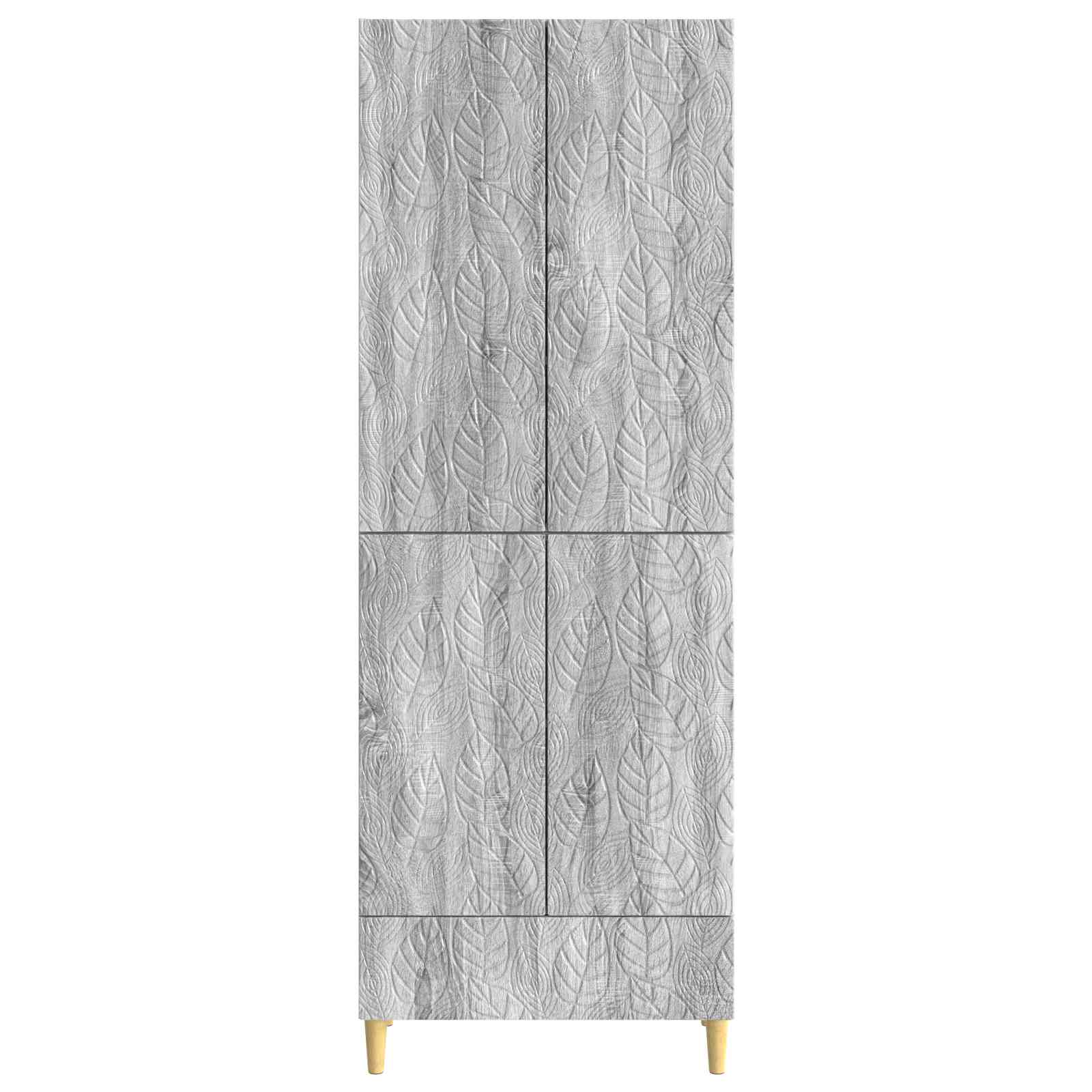 Ensemble de Meubles 2 pcs Sonoma gris Bois d'ingénierie - XIOS