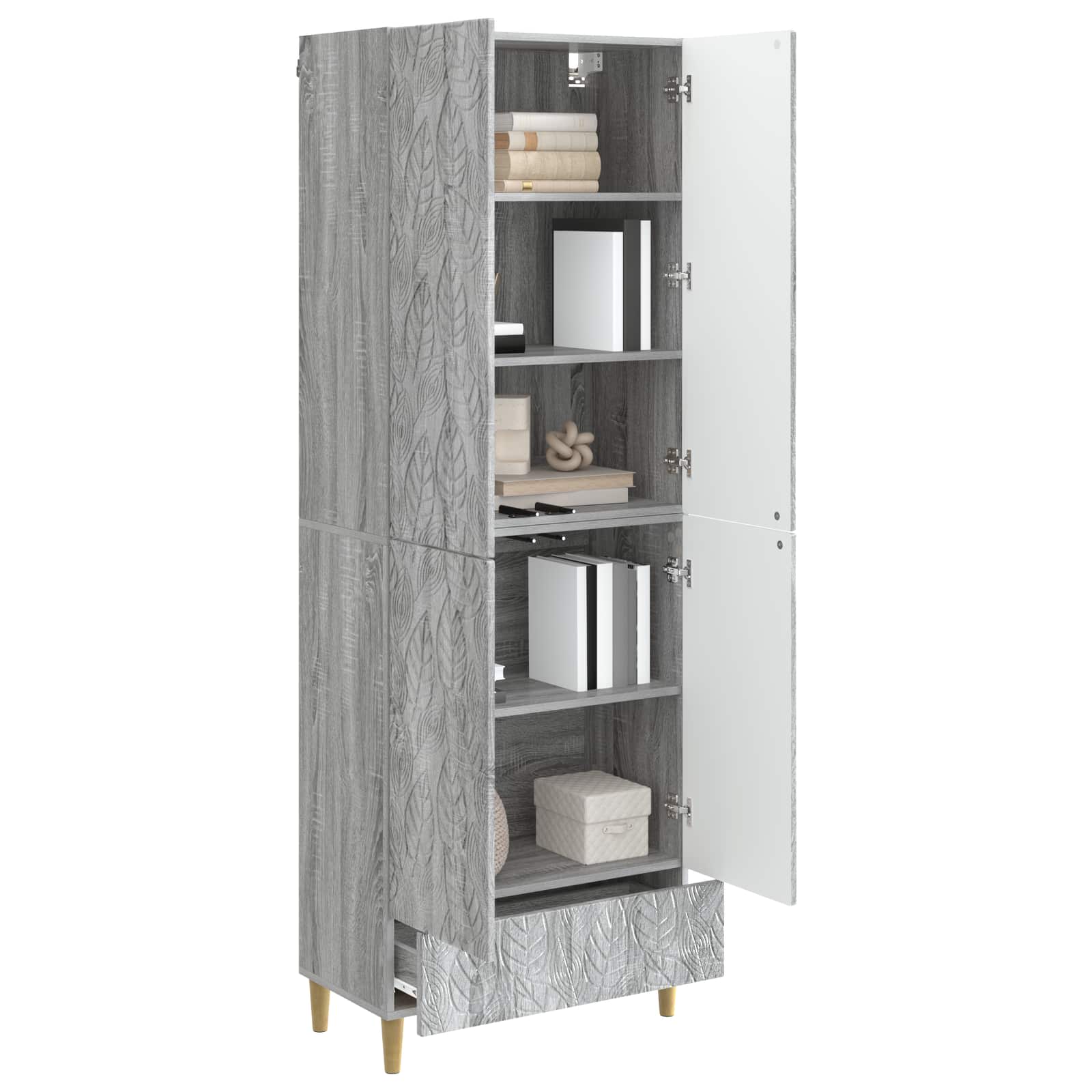 Ensemble de Meubles 2 pcs Sonoma gris Bois d'ingénierie - XIOS