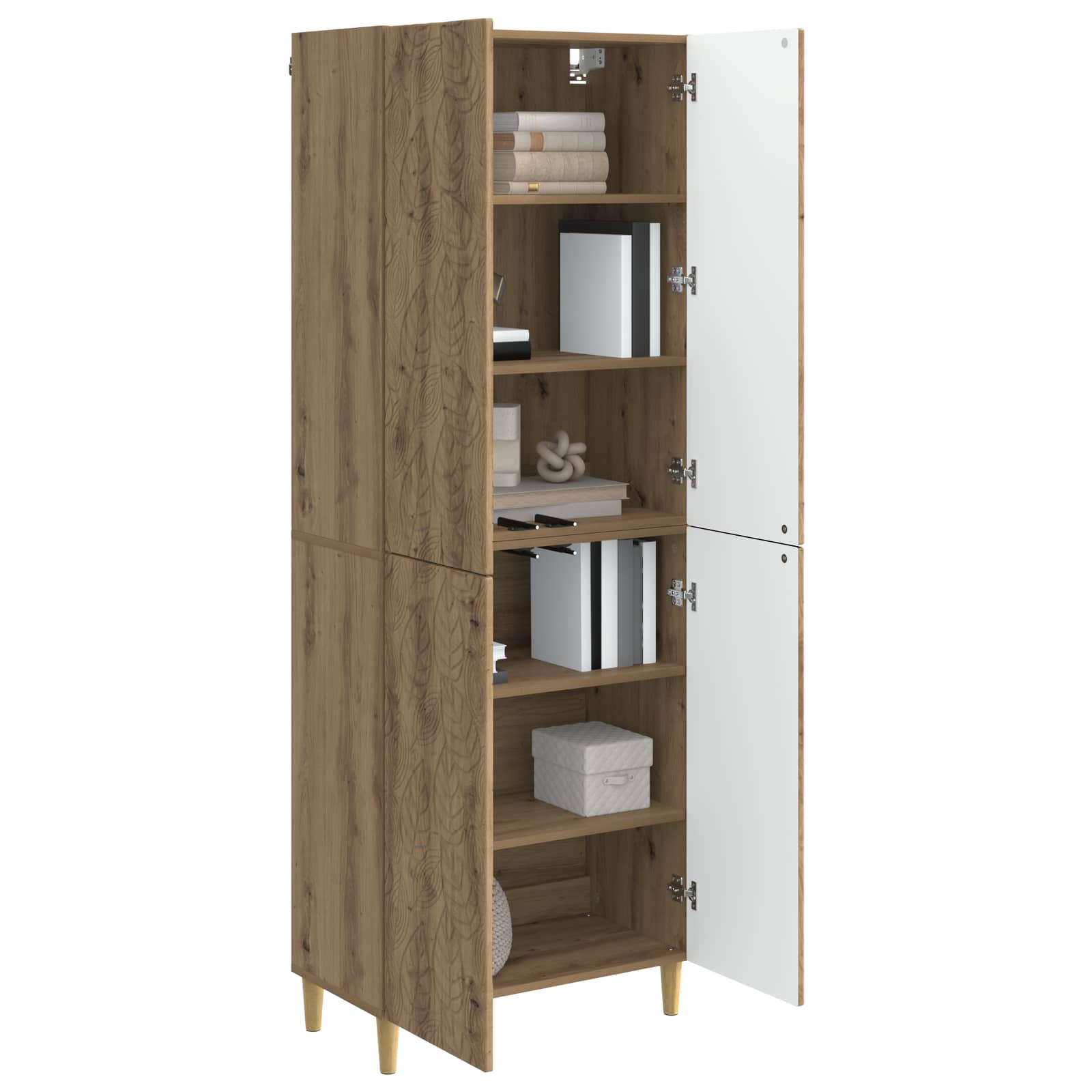 Ensemble de Meubles 2 pcs Chêne artisanal Bois d'ingénierie - XIOS
