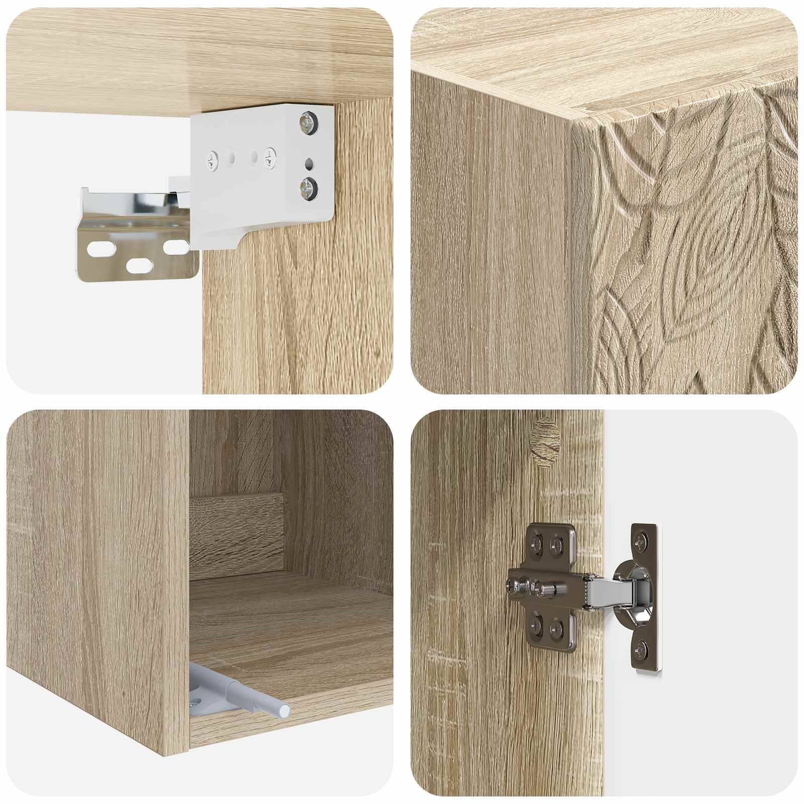 Ensemble de Meubles 2 pcs Chêne Sonoma Bois d'ingénierie - XIOS