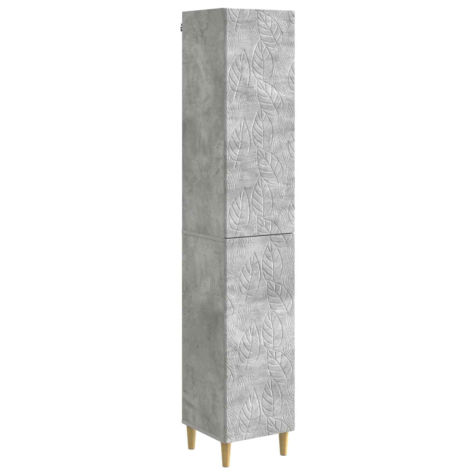Ensemble de Meubles 2 pcs Gris béton Bois d'ingénierie - XIOS