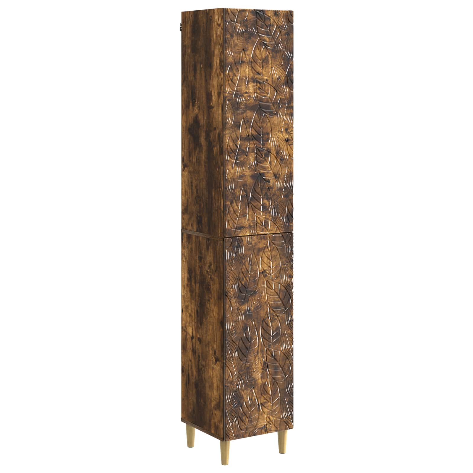 Ensemble de Meubles 2 pcs Chêne fumé Bois d'ingénierie - XIOS
