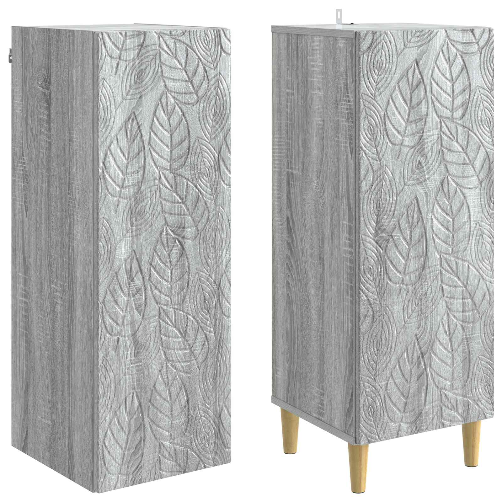 Ensemble de Meubles 2 pcs Sonoma gris Bois d'ingénierie - XIOS