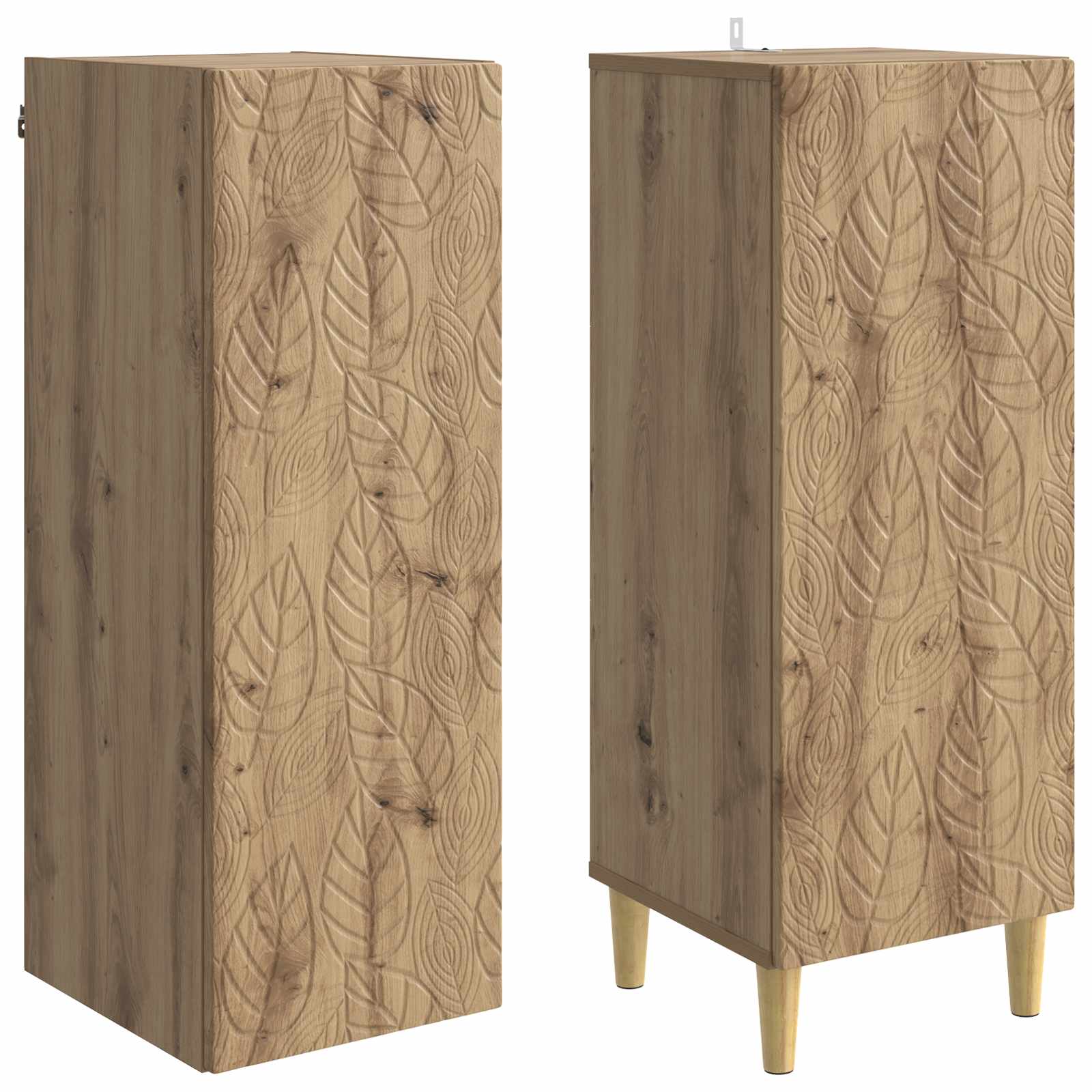 Ensemble de Meubles 2 pcs Chêne artisanal Bois d'ingénierie - XIOS