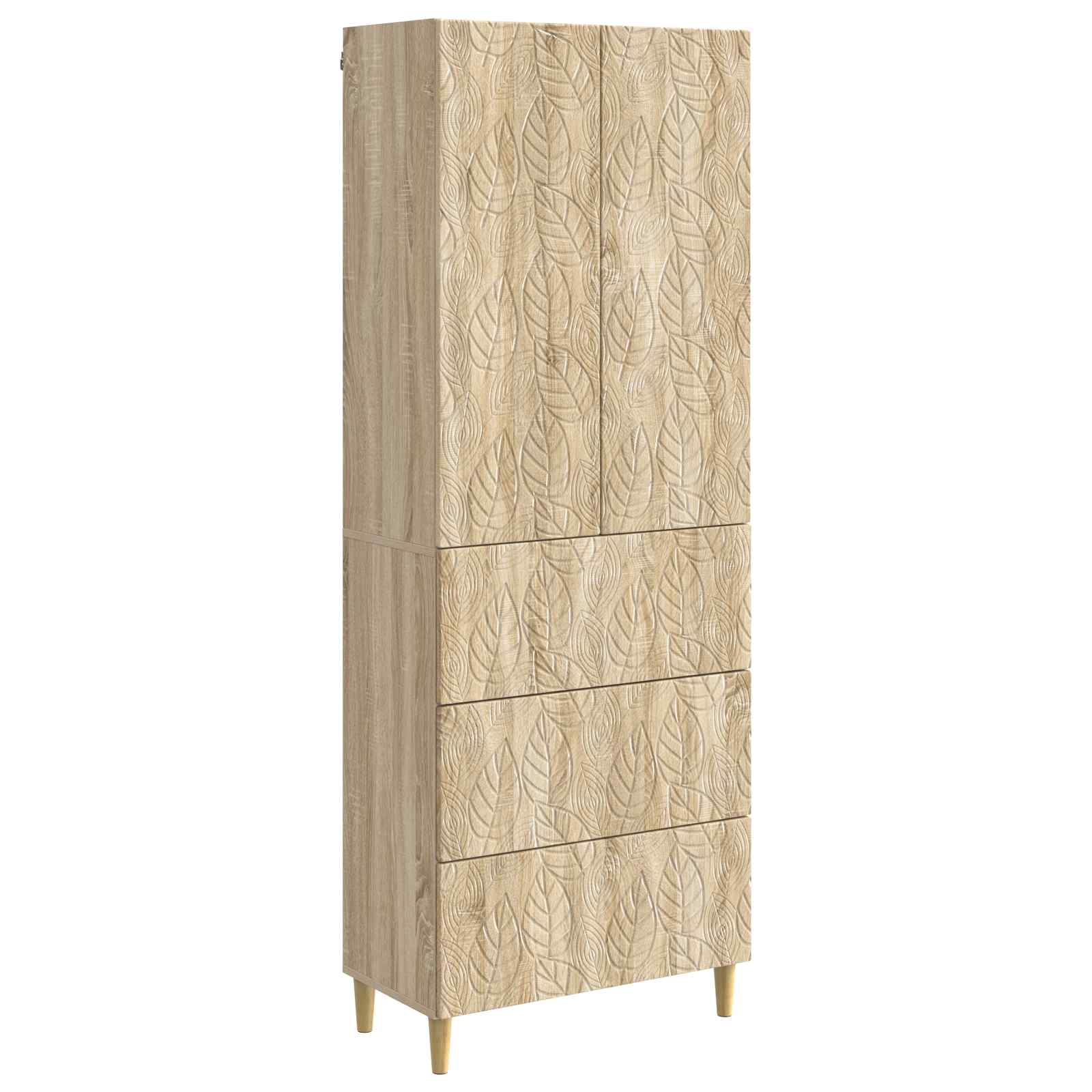 Ensemble de Meubles 2 pcs Chêne Sonoma 66 x 34,5 x 90 cm - XIOS