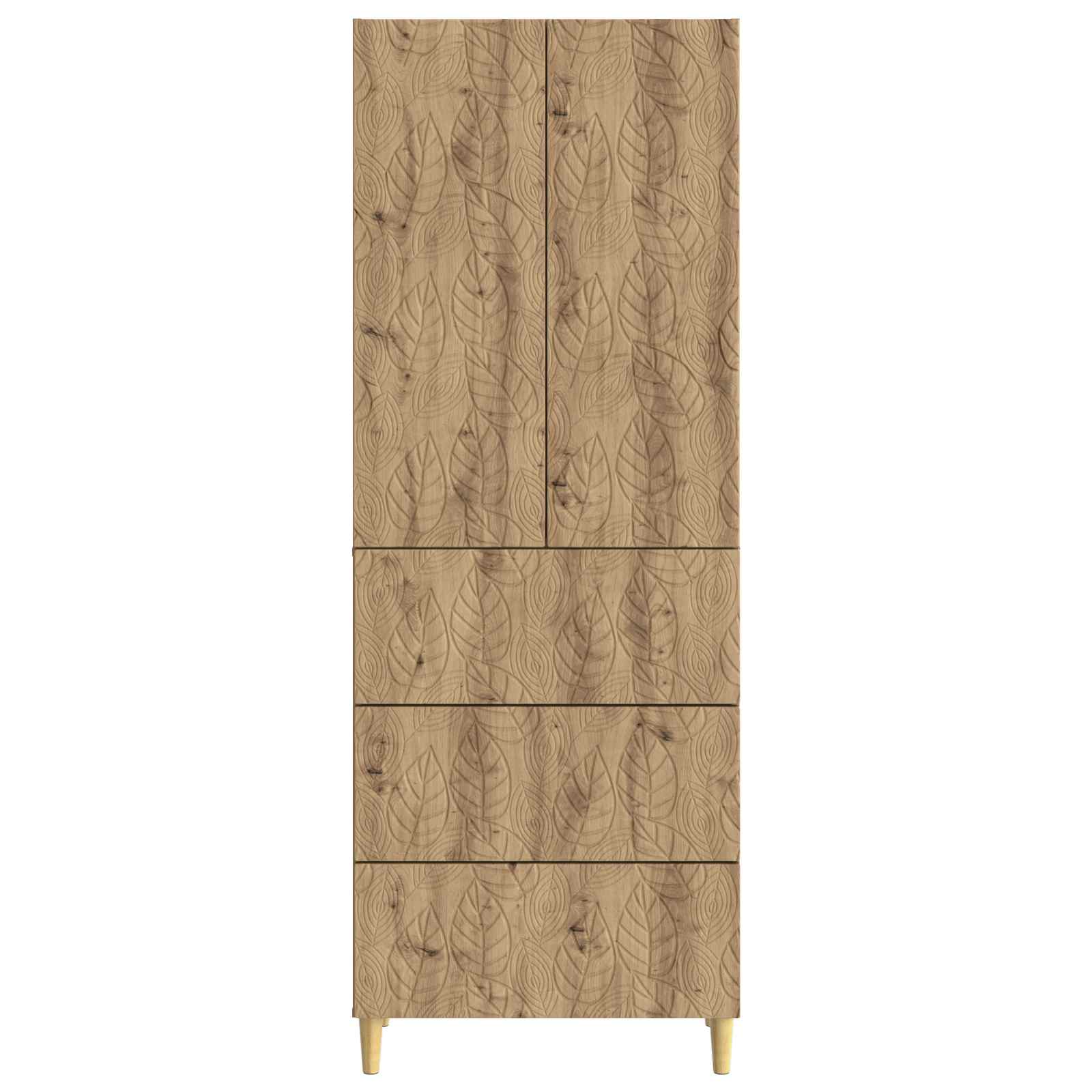 Ensemble de Meubles 2 pcs Chêne artisanal 66 x 34,5 x 90 cm - XIOS