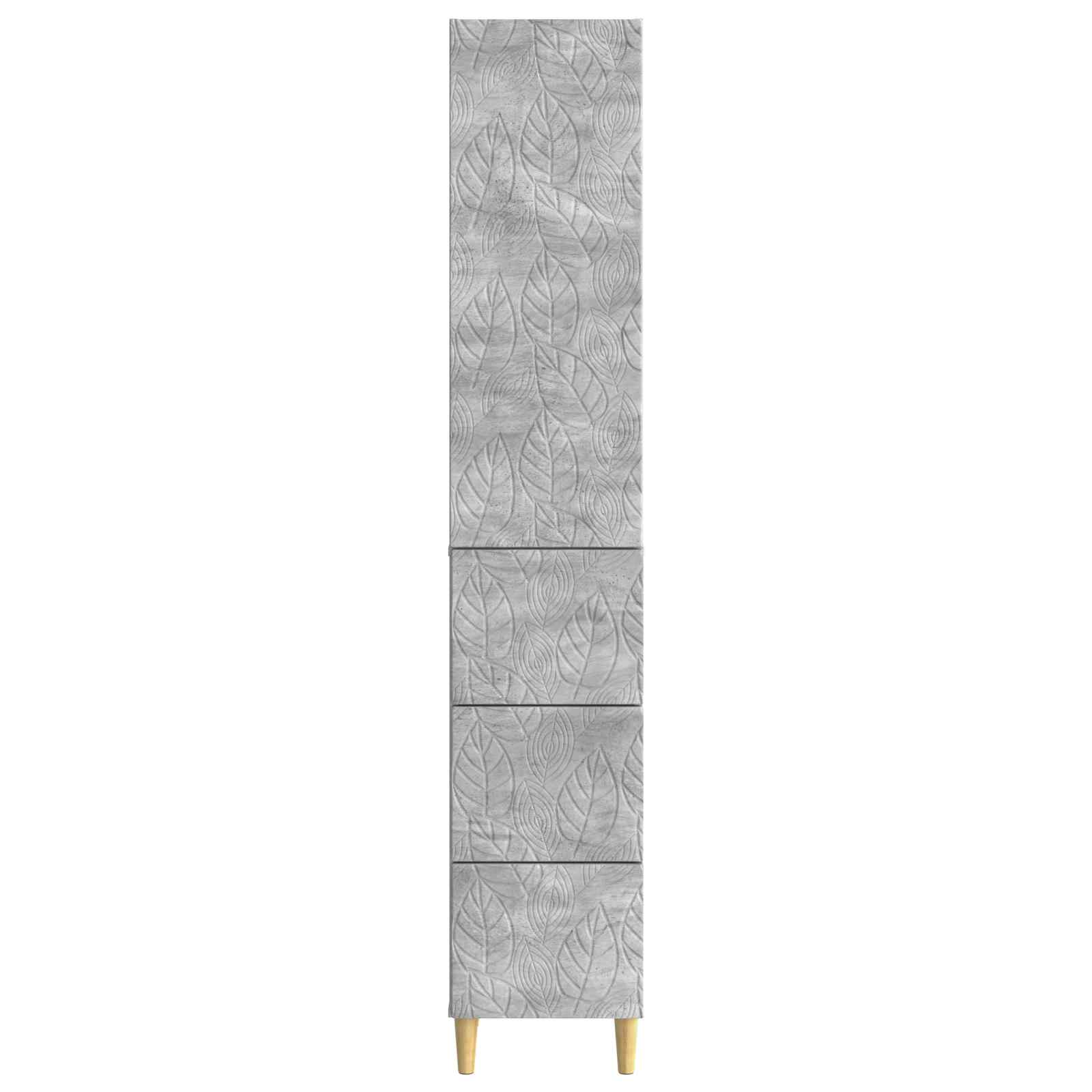 Ensemble de Meubles 2 pcs Gris béton 33 x 34,5 x 90 cm - XIOS
