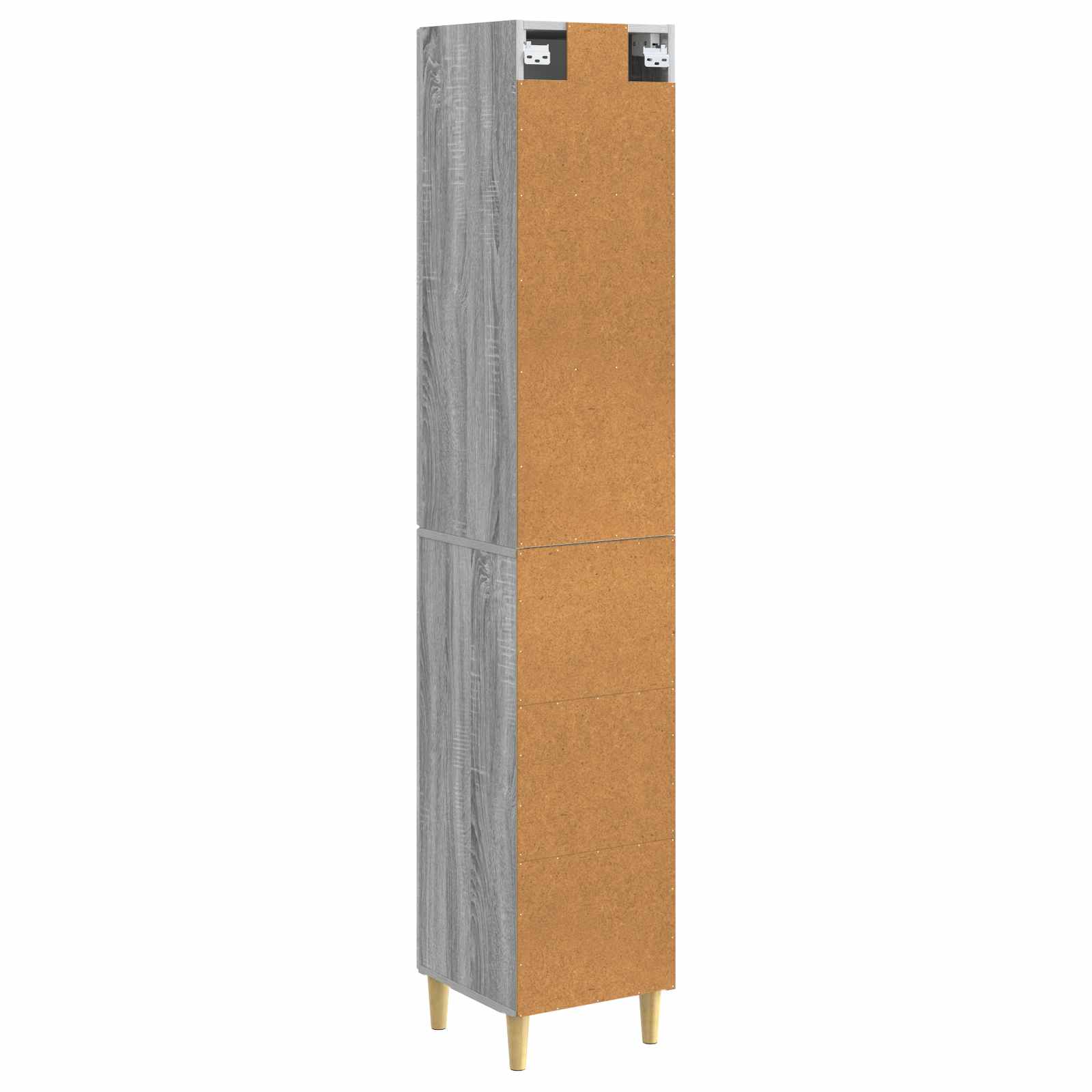 Ensemble de Meubles 2 pcs Sonoma gris 33 x 34,5 x 90 cm - XIOS