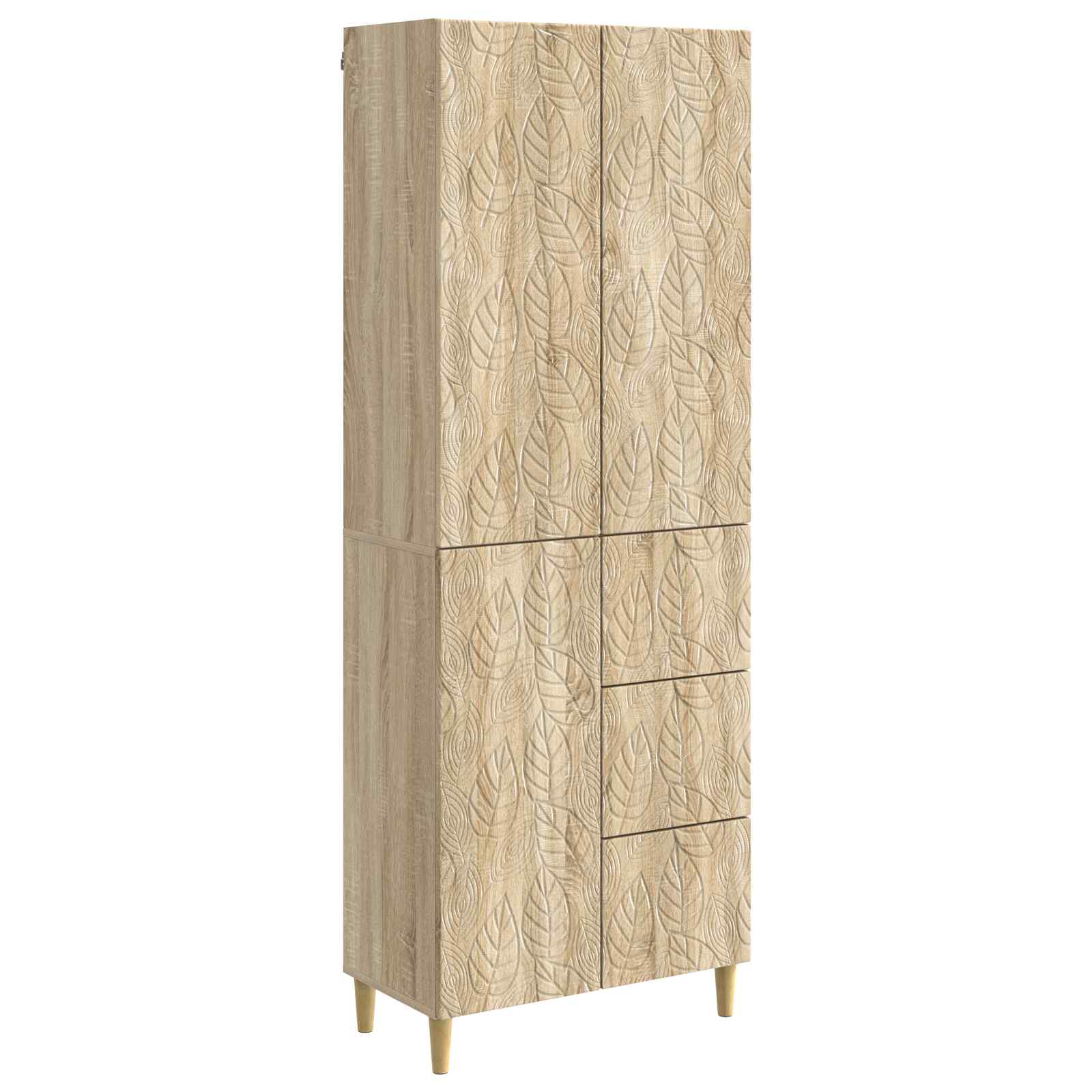 2 pcs Chêne Sonoma - XIOS
