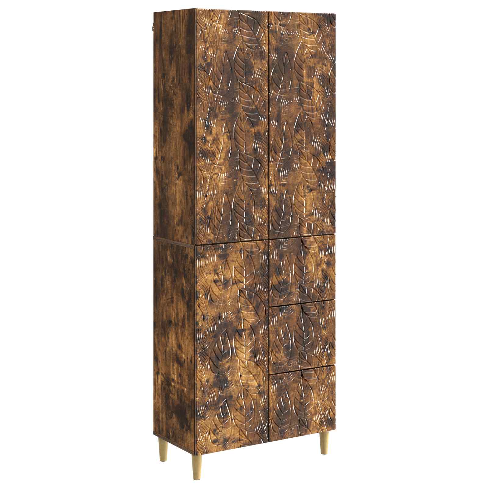 2 pcs Chêne fumé - XIOS