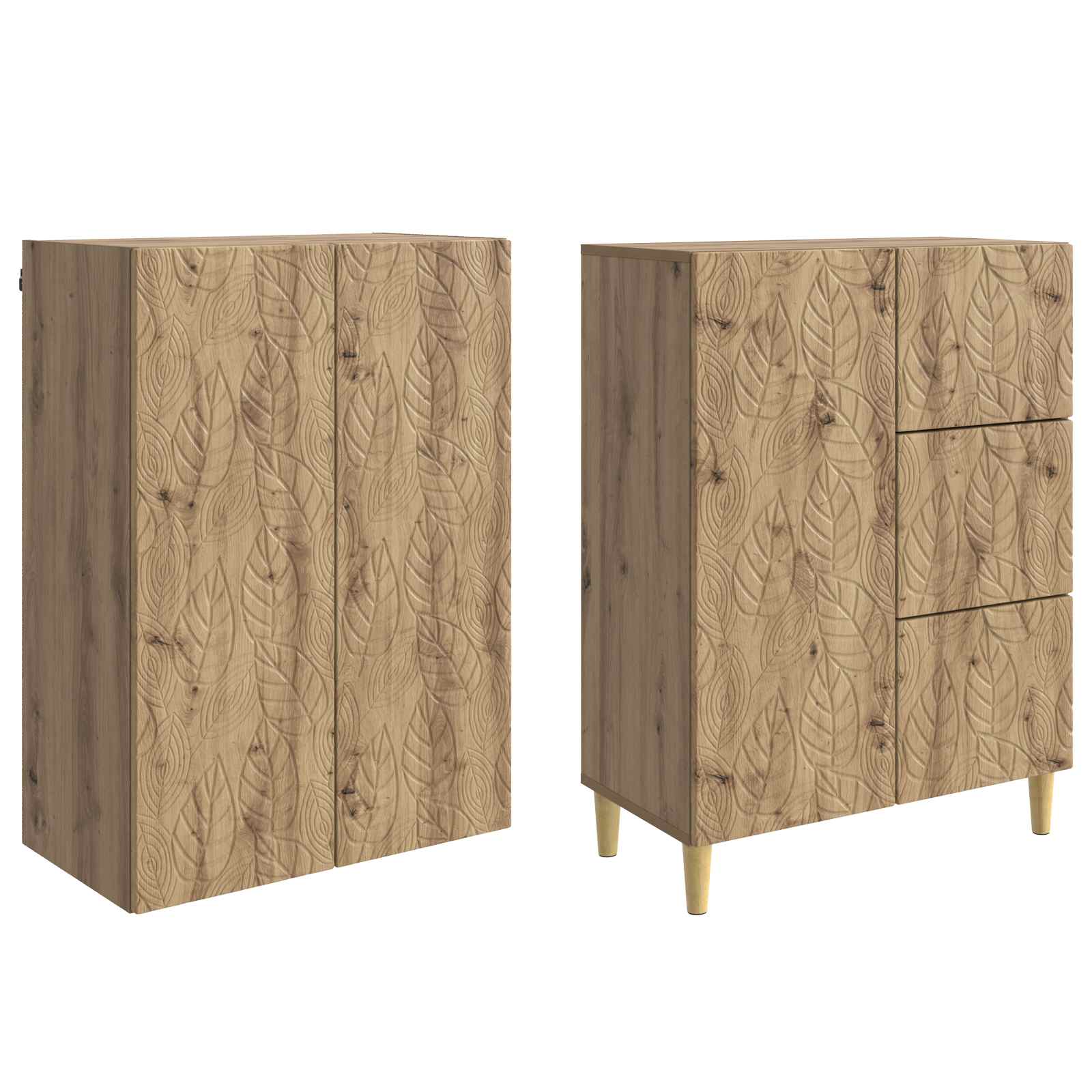 2 pcs Chêne artisanal - XIOS