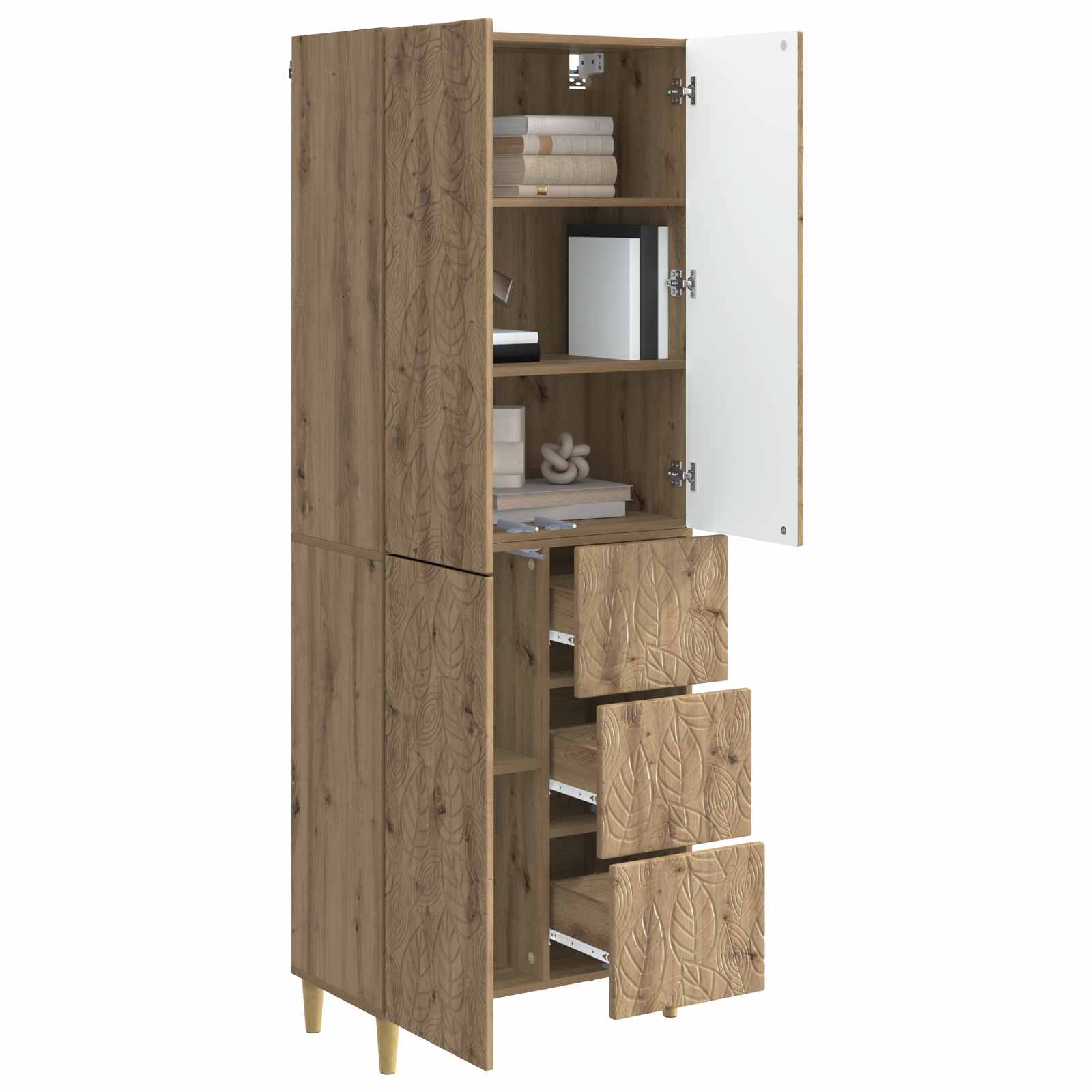 2 pcs Chêne artisanal - XIOS