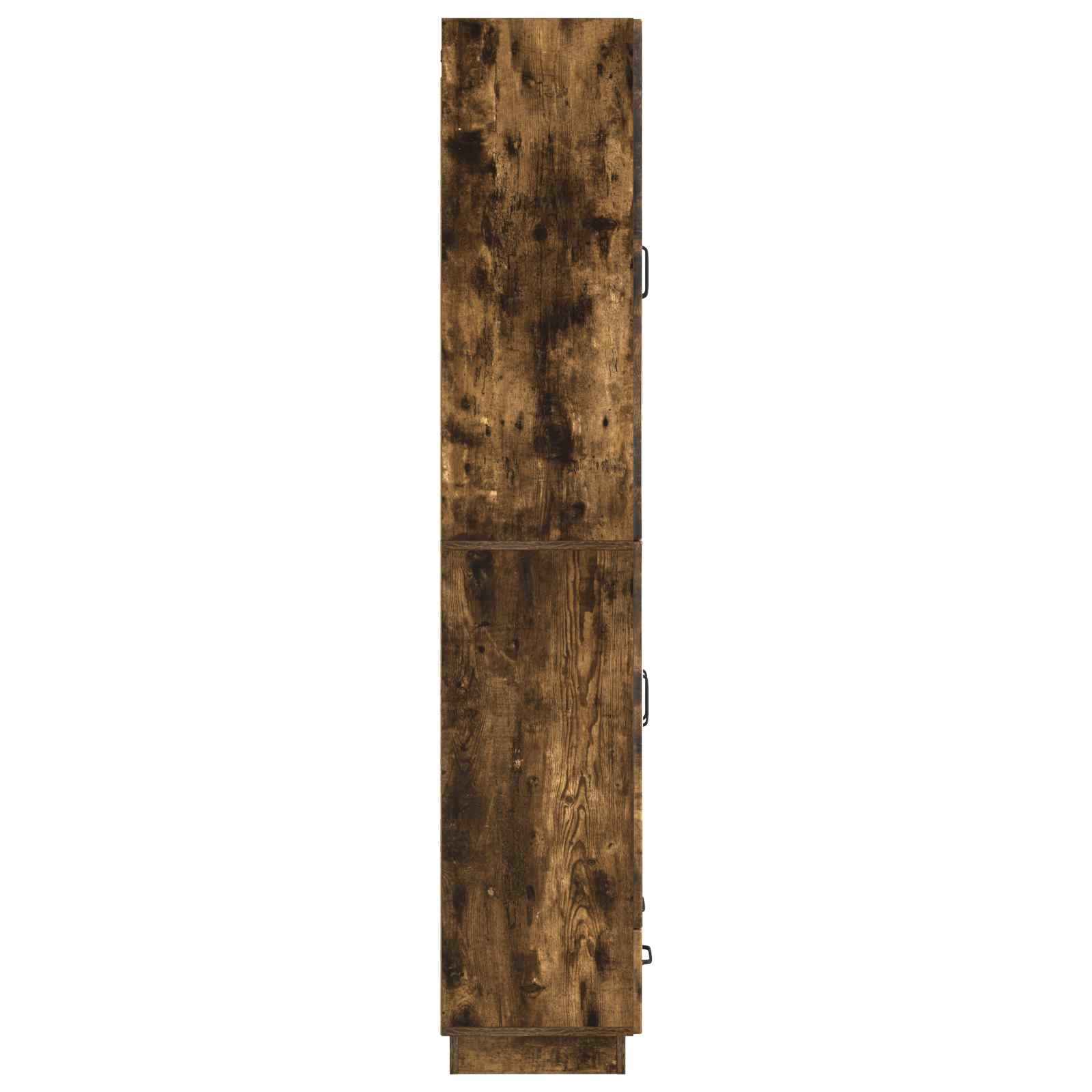 Ensemble de Meubles 2 pcs Chêne fumé Bois d'ingénierie - XIOS