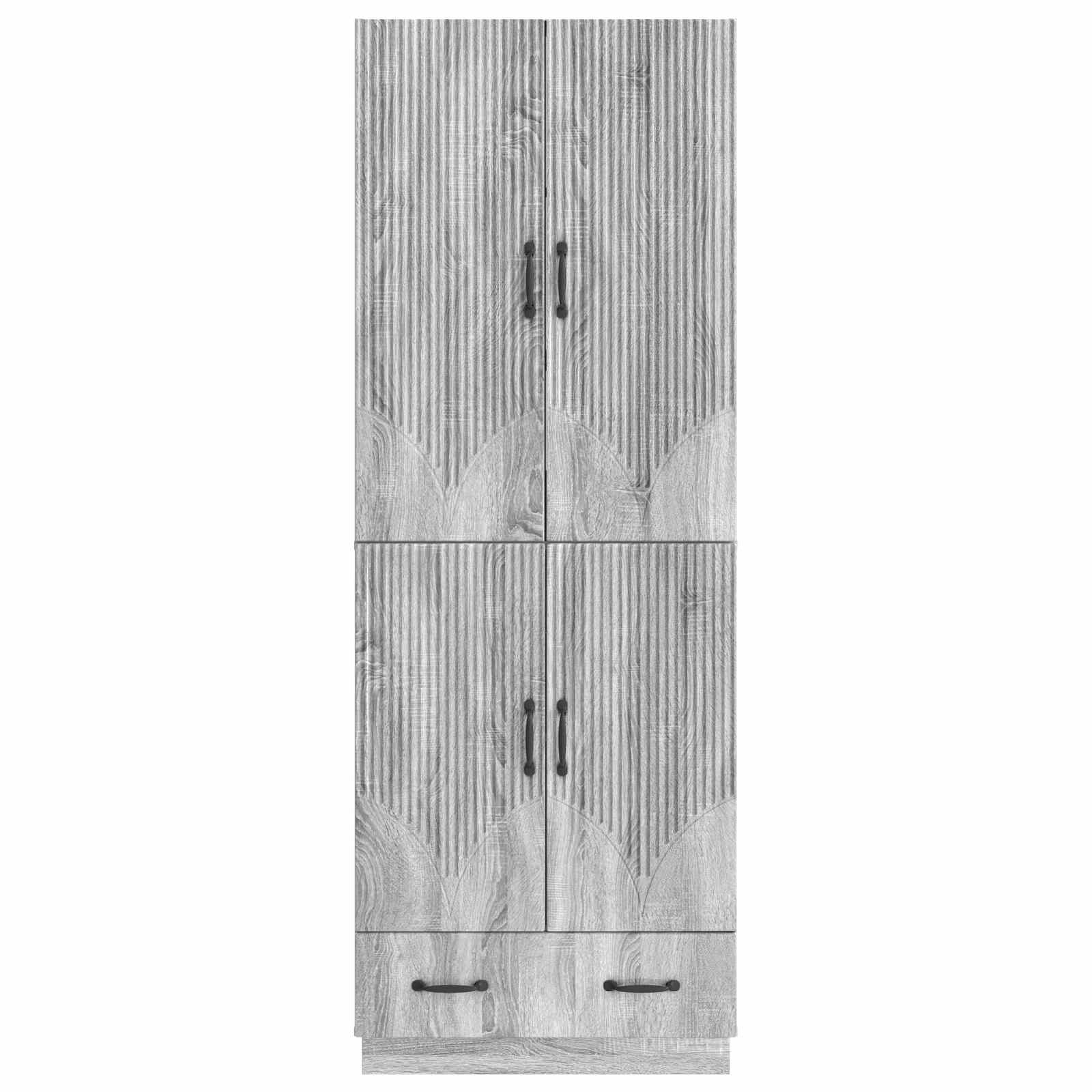 Ensemble de Meubles 2 pcs Sonoma gris Bois d'ingénierie - XIOS