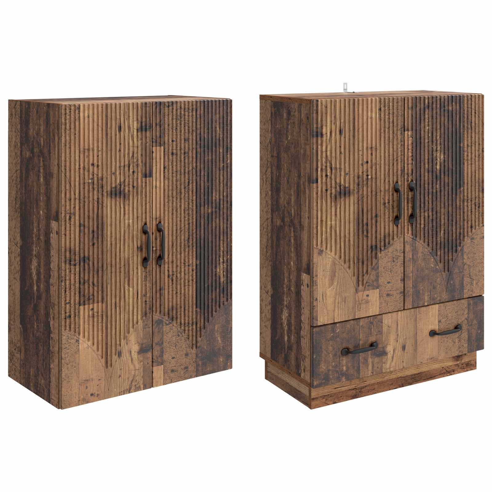 Ensemble de Meubles 2 pcs Bois ancien Bois d'ingénierie - XIOS