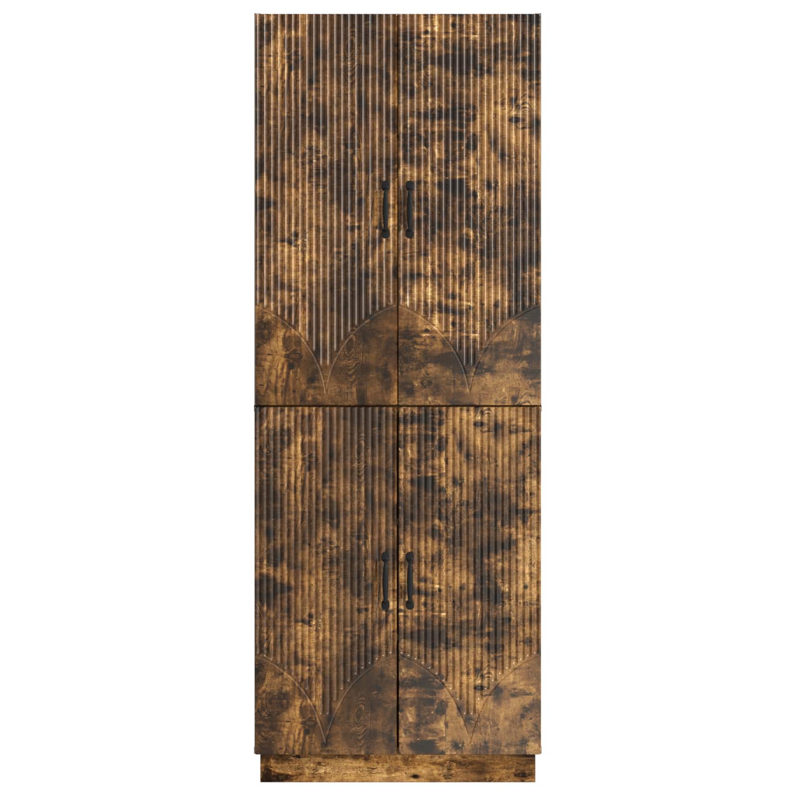 Ensemble de Meubles 2 pcs Chêne fumé Bois d'ingénierie - XIOS