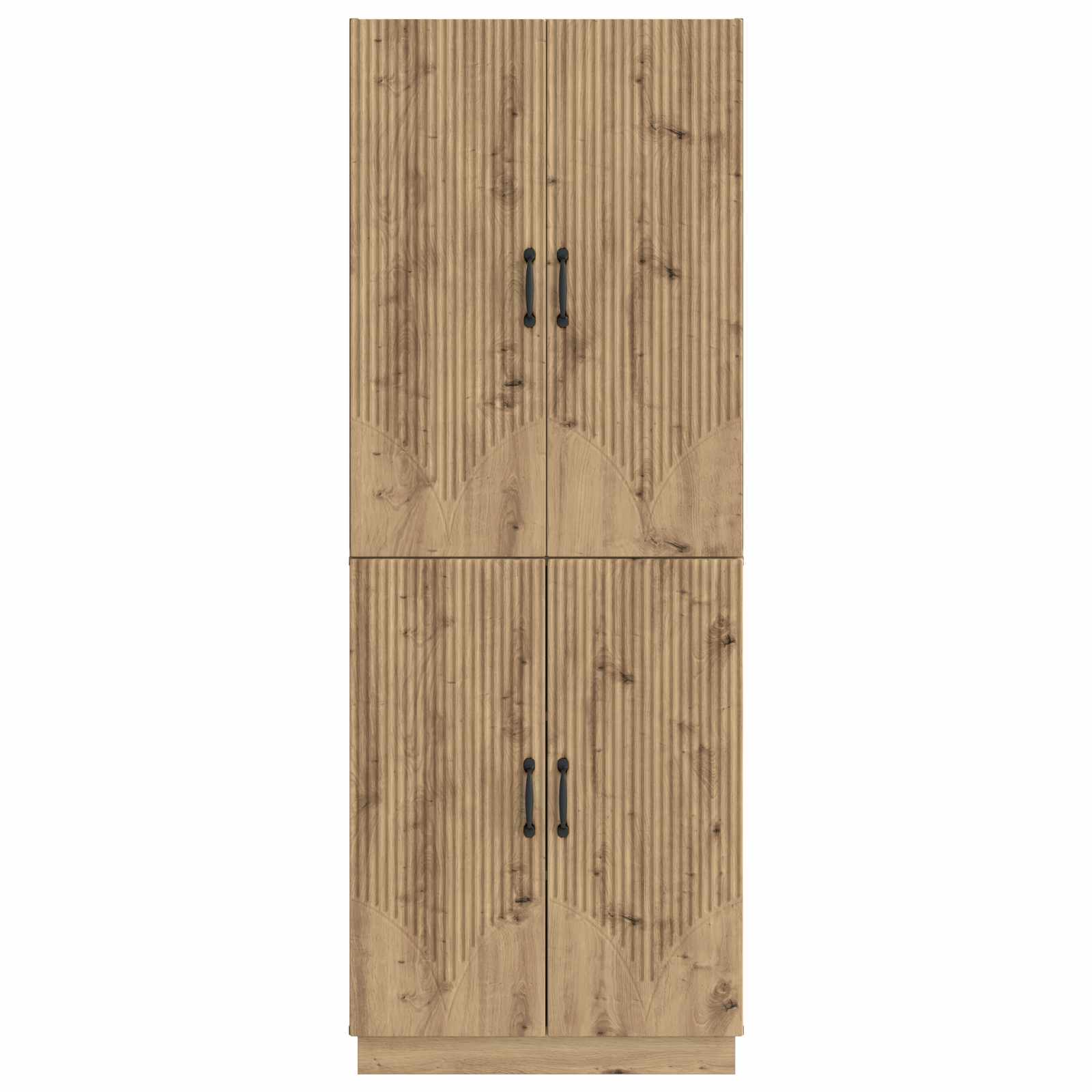 Ensemble de Meubles 2 pc Chêne artisanal Bois d'ingénierie