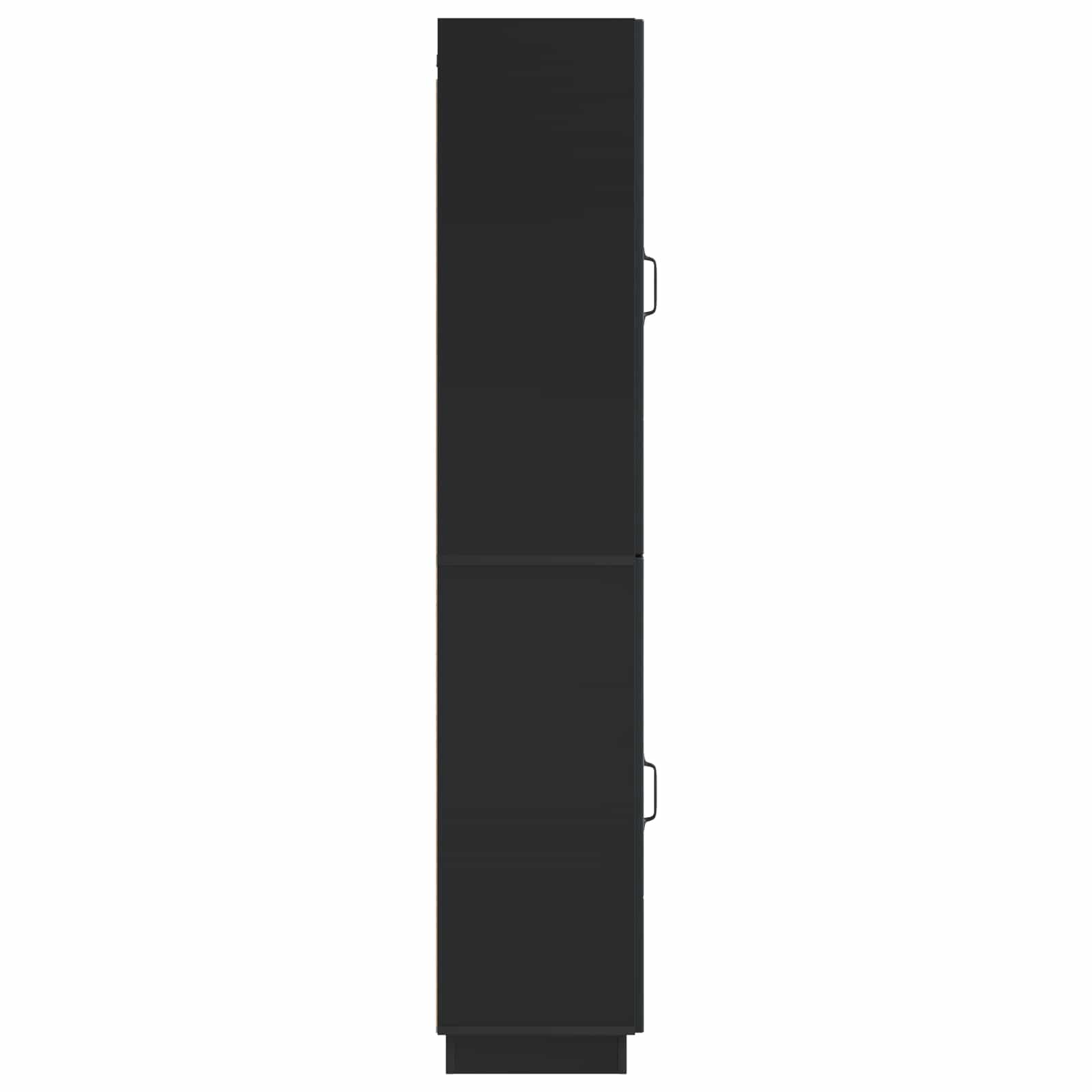 Ensemble de Meubles 2 pcs Noir Bois d'ingénierie - XIOS