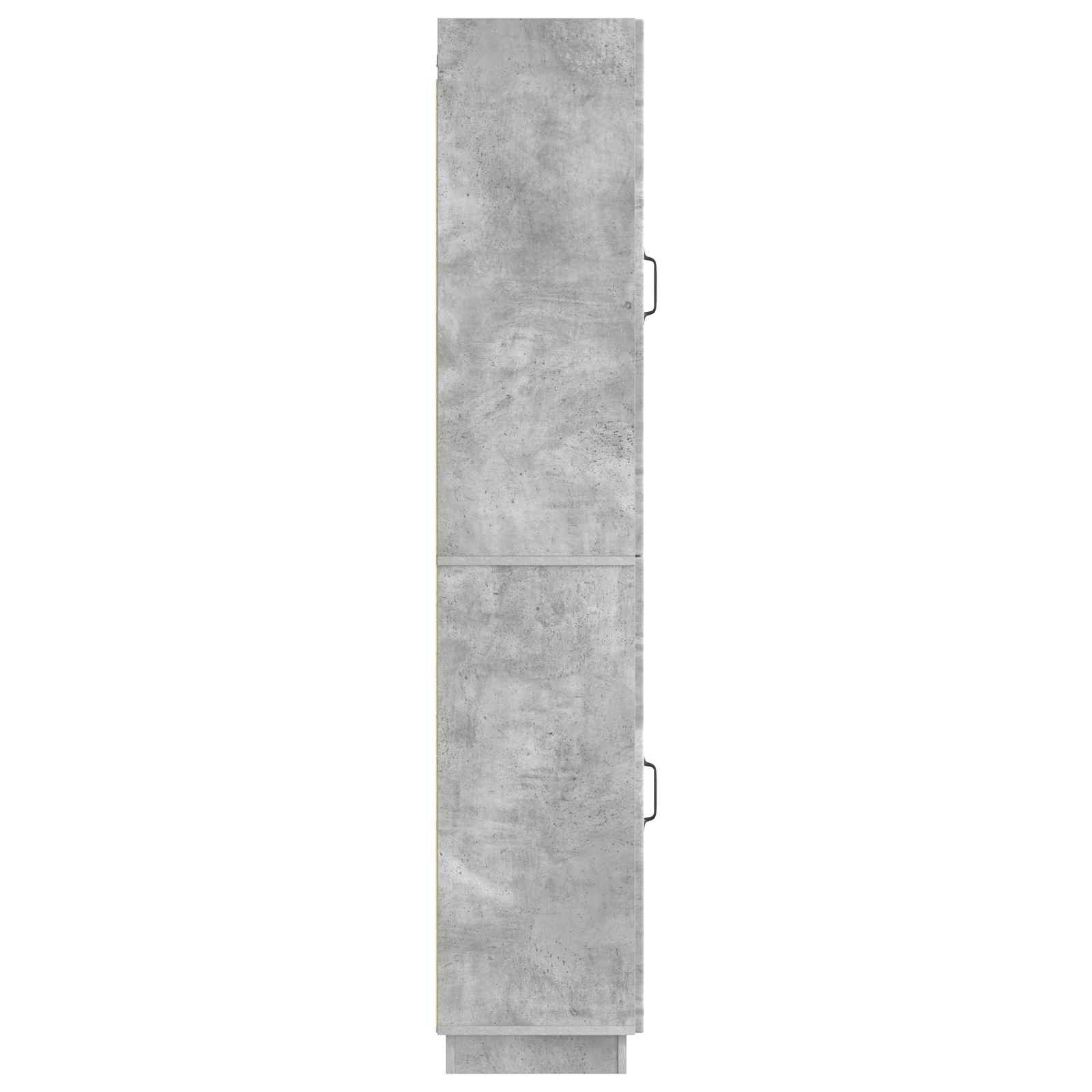 Ensemble de Meubles 2 pcs Gris béton Bois d'ingénierie - XIOS