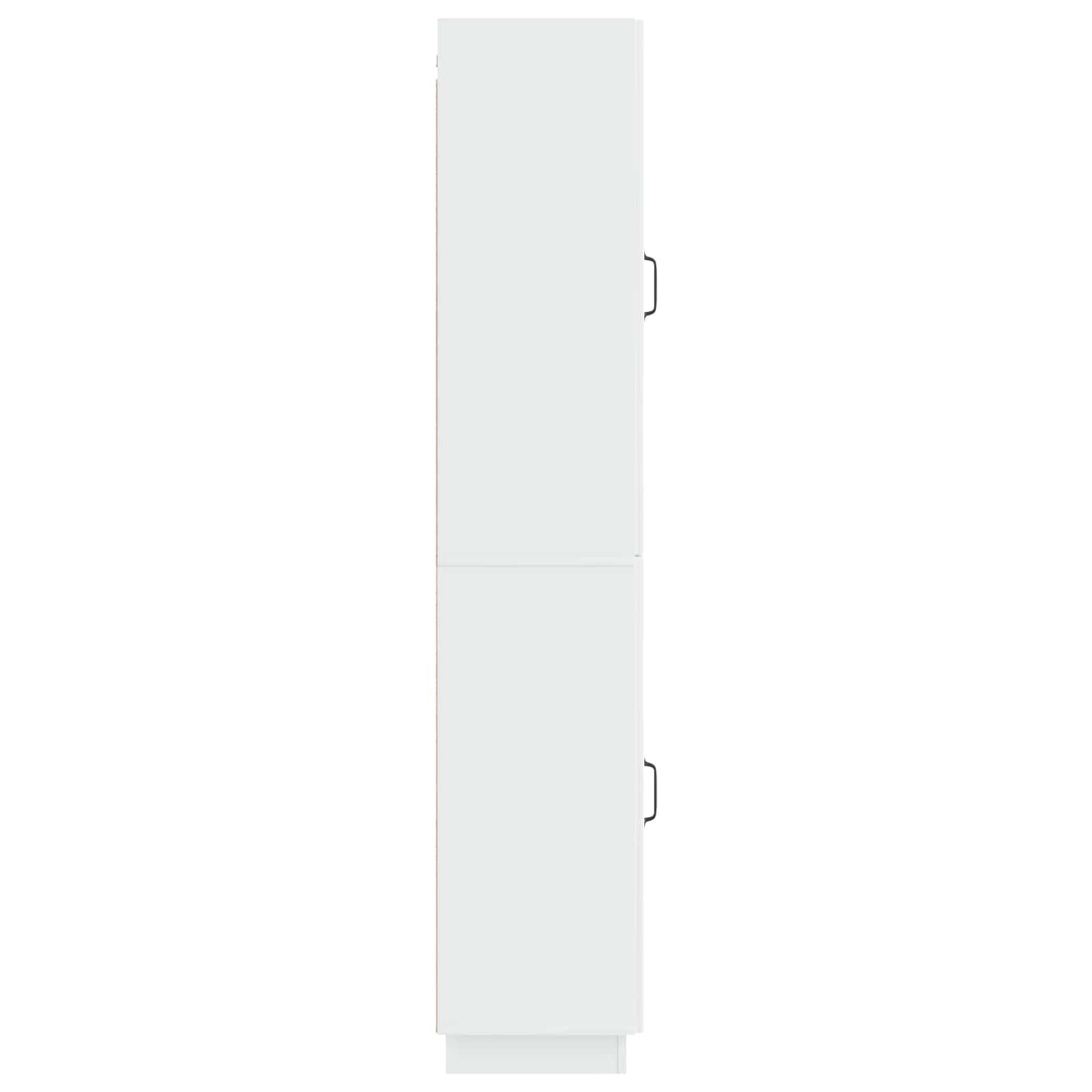 Ensemble de Meubles 2 pcs Blanc brillant Bois d'ingénierie - XIOS