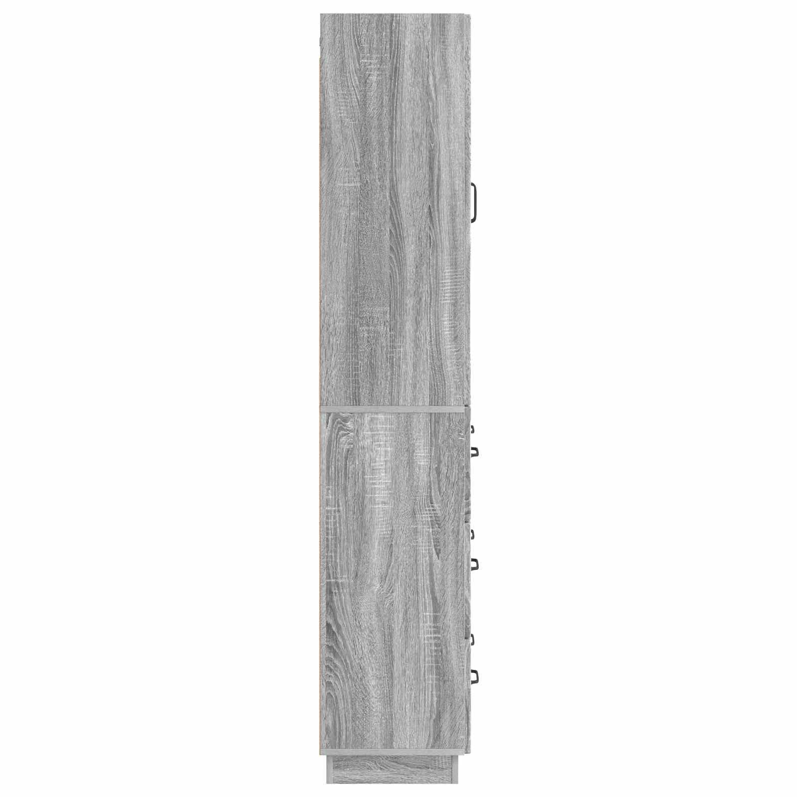 Ensemble de Meubles 2 pcs Sonoma gris 66 x 34,5 x 87 cm - XIOS