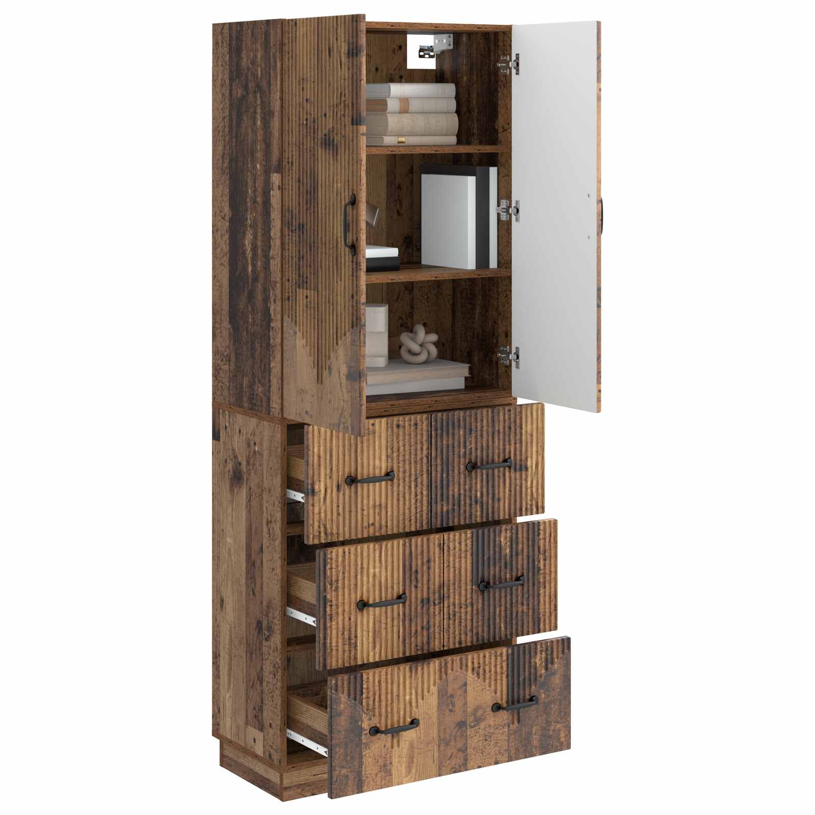 Ensemble de Meubles 2 pcs Bois ancien 66 x 34,5 x 87 cm - XIOS