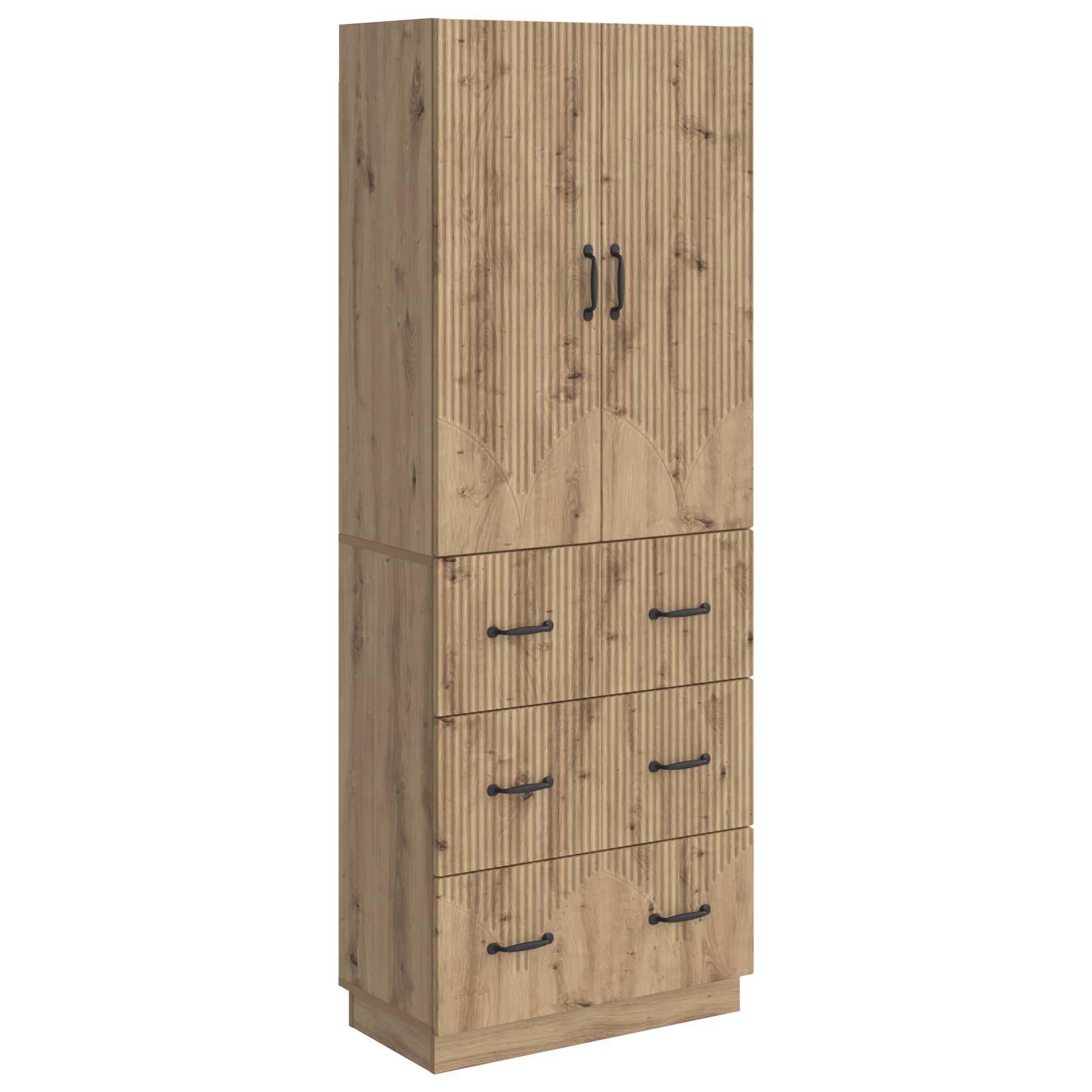 Ensemble de Meubles 2 pcs Chêne artisanal 66 x 34,5 x 87 cm - XIOS