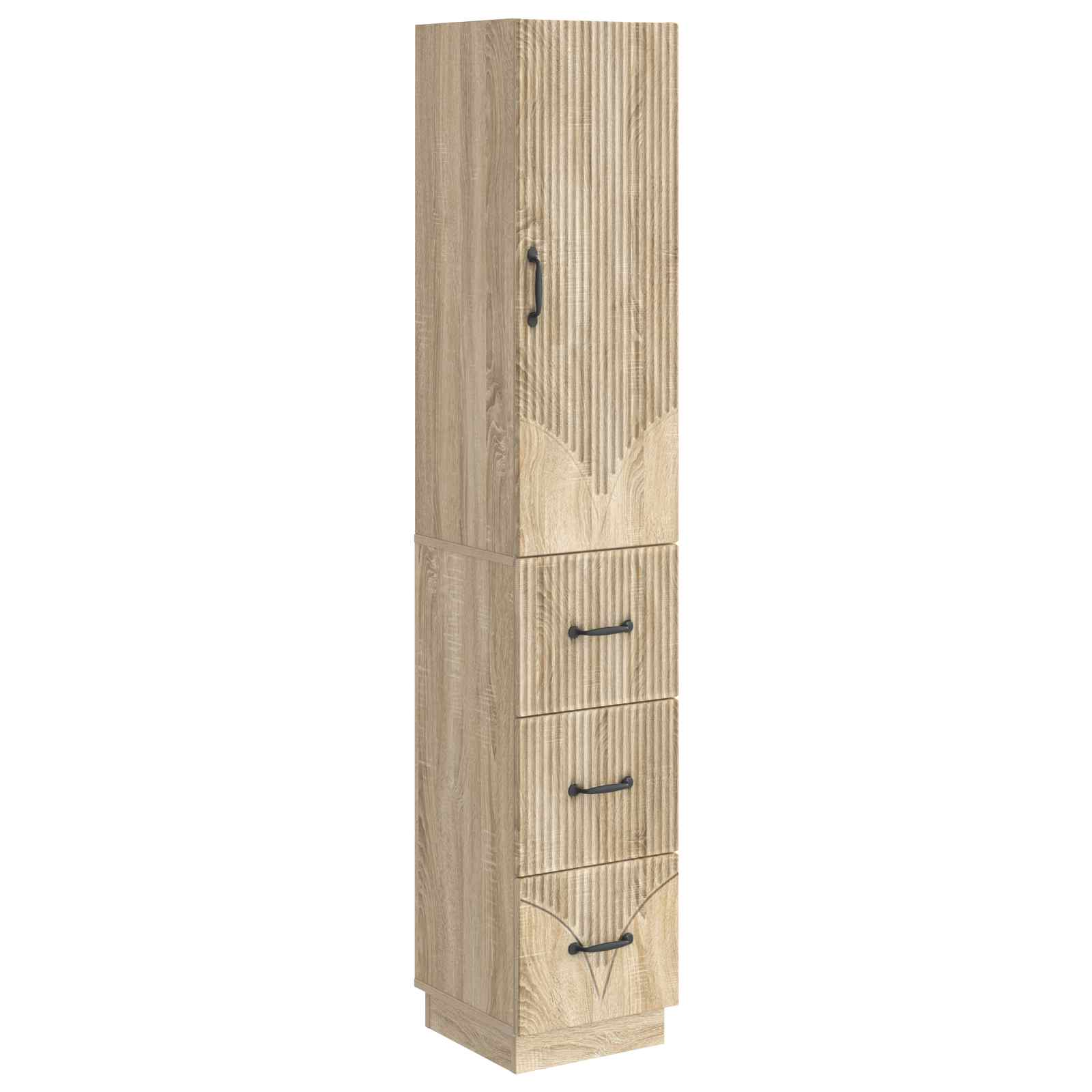 Ensemble de Meubles 2 pcs Chêne Sonoma 33 x 34,5 x 87 cm - XIOS