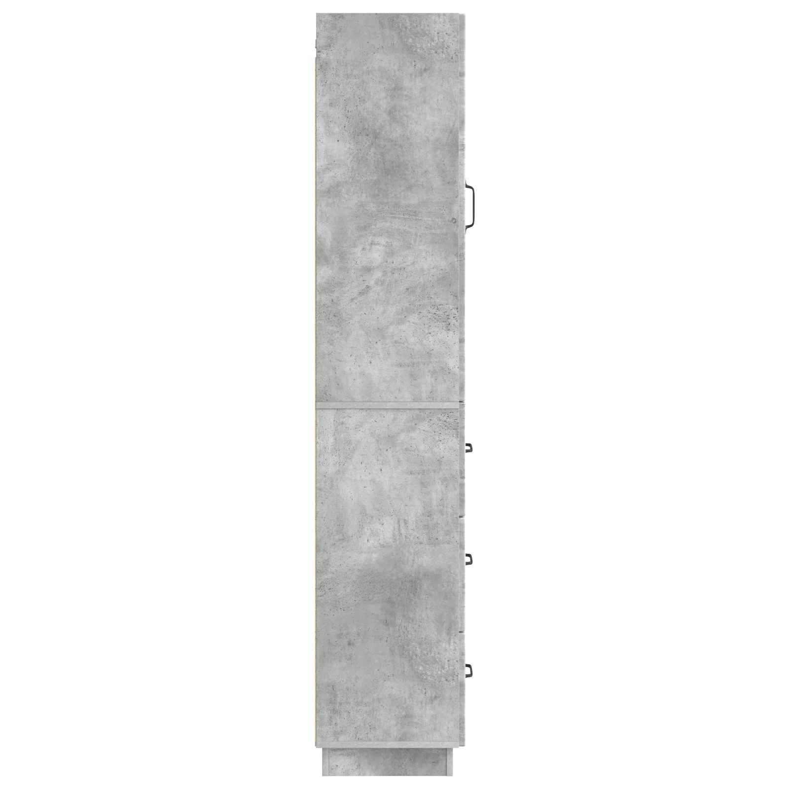 Ensemble de Meubles 2 pcs Gris béton 33 x 34,5 x 87 cm - XIOS