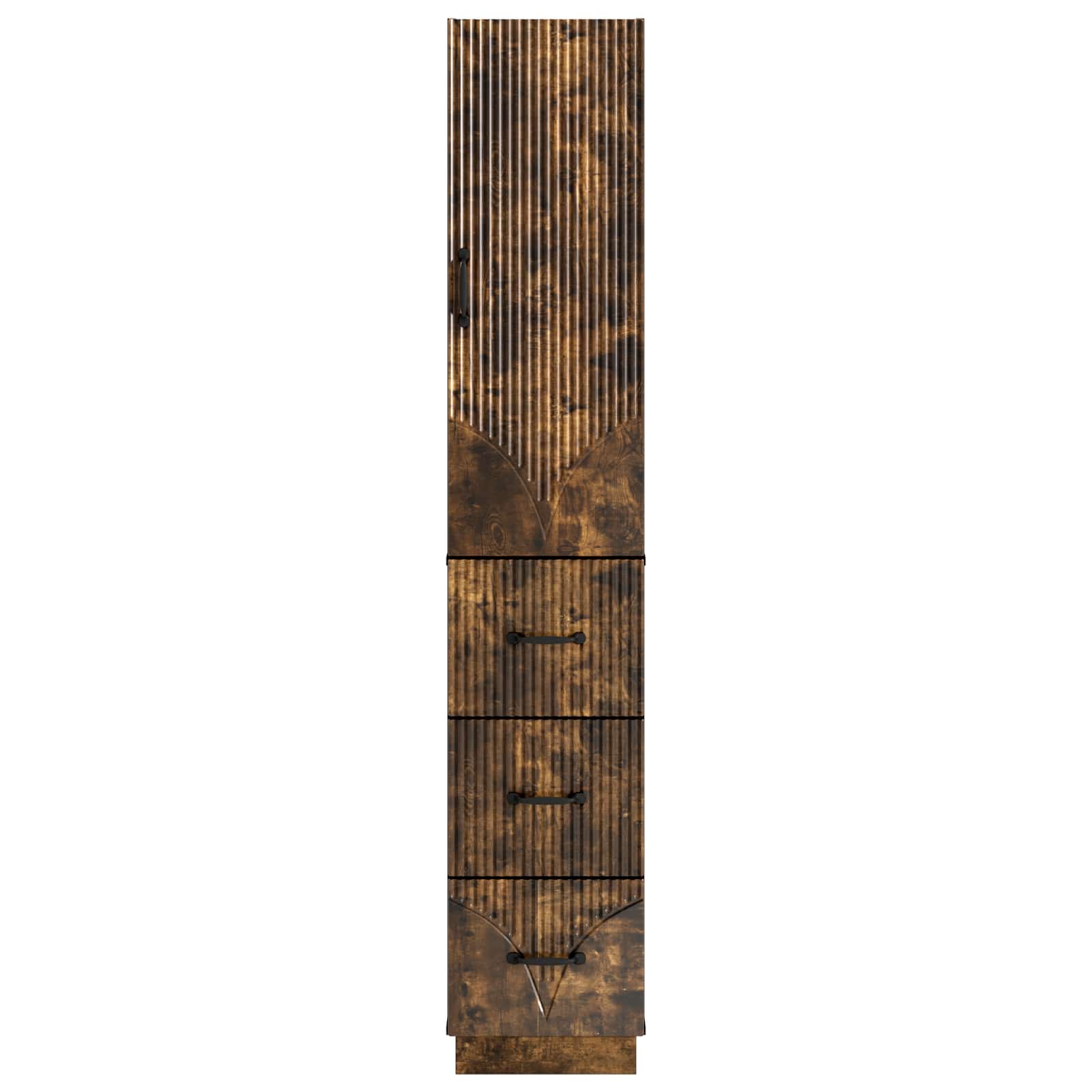 Ensemble de Meubles 2 pcs Chêne fumé 33 x 34,5 x 87 cm - XIOS