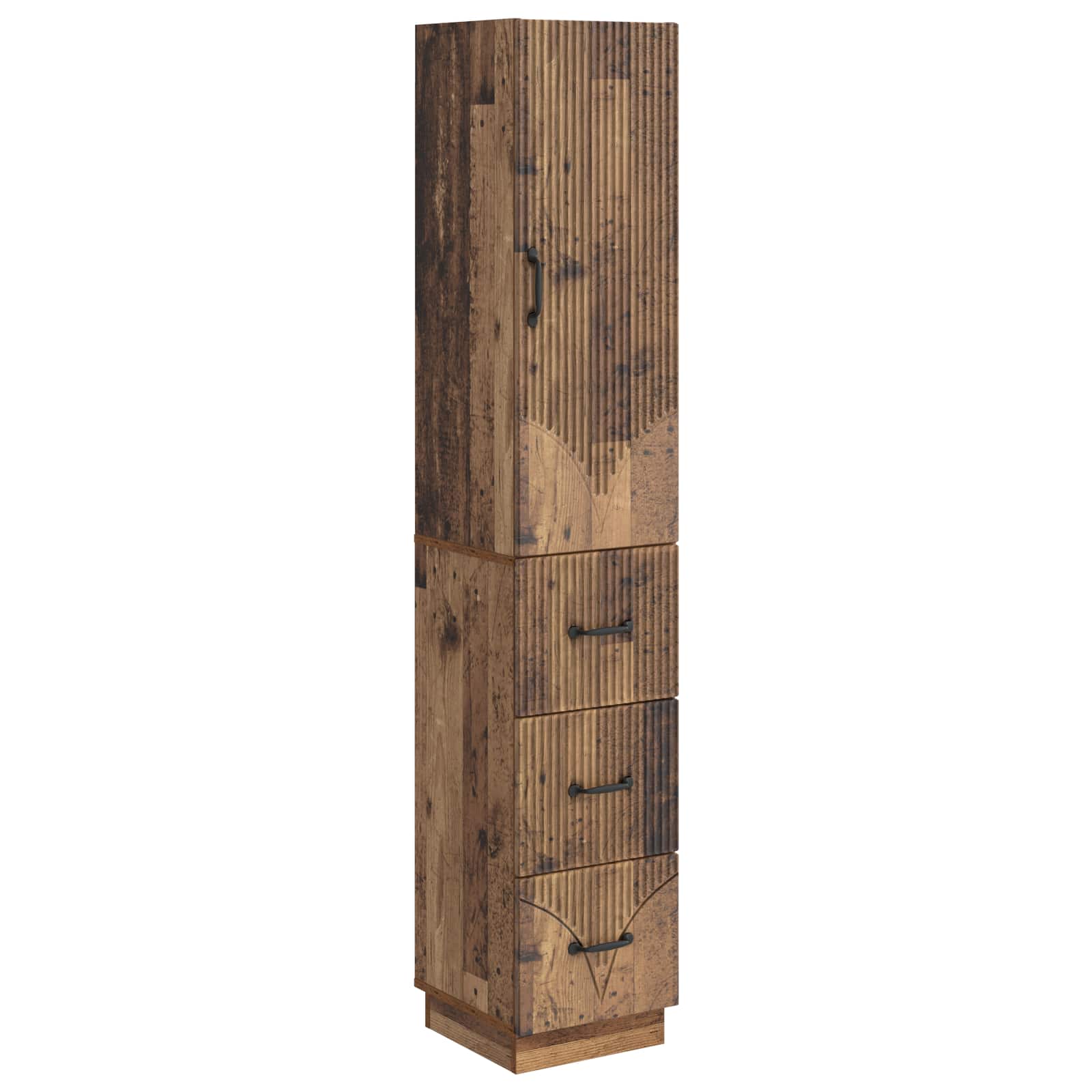 Ensemble de Meubles 2 pcs Bois ancien 33 x 34,5 x 87 cm - XIOS