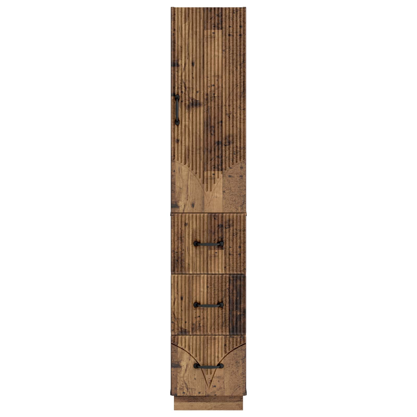 Ensemble de Meubles 2 pcs Bois ancien 33 x 34,5 x 87 cm - XIOS