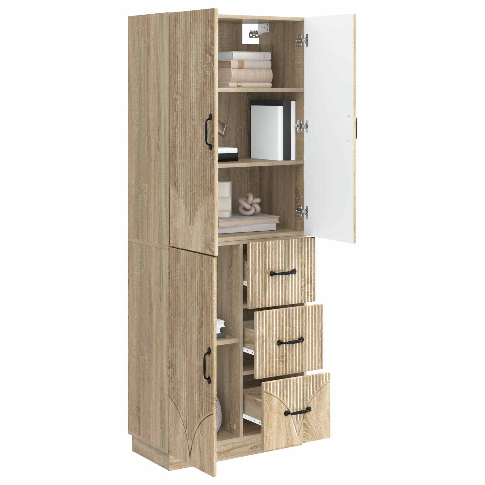 Ensemble de Meubles 2 pcs Chêne Sonoma Bois d'ingénierie - XIOS