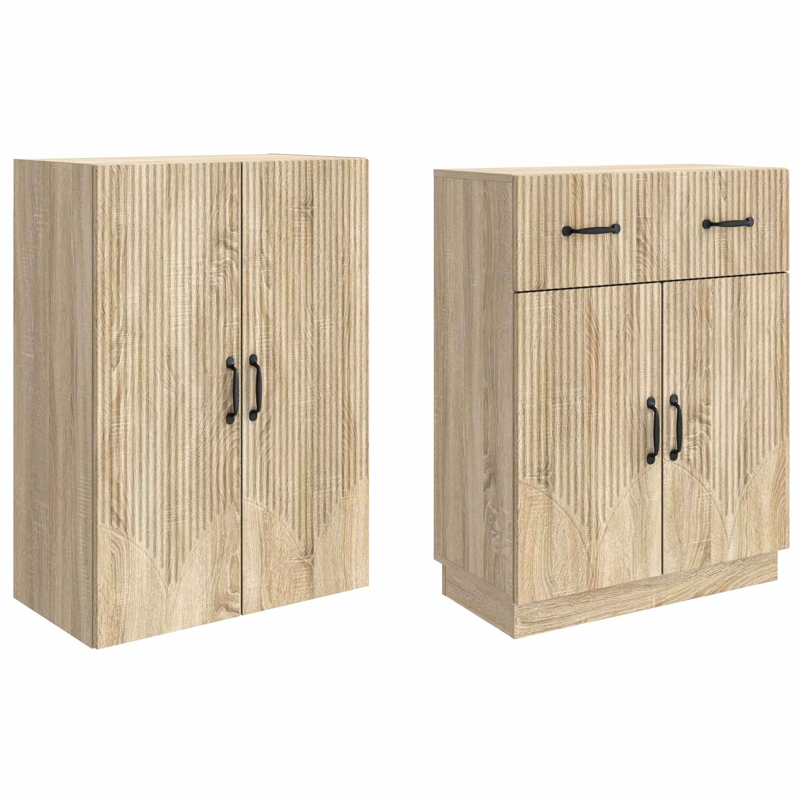 Ensemble de Meubles 2 pcs Chêne Sonoma Bois d'ingénierie - XIOS
