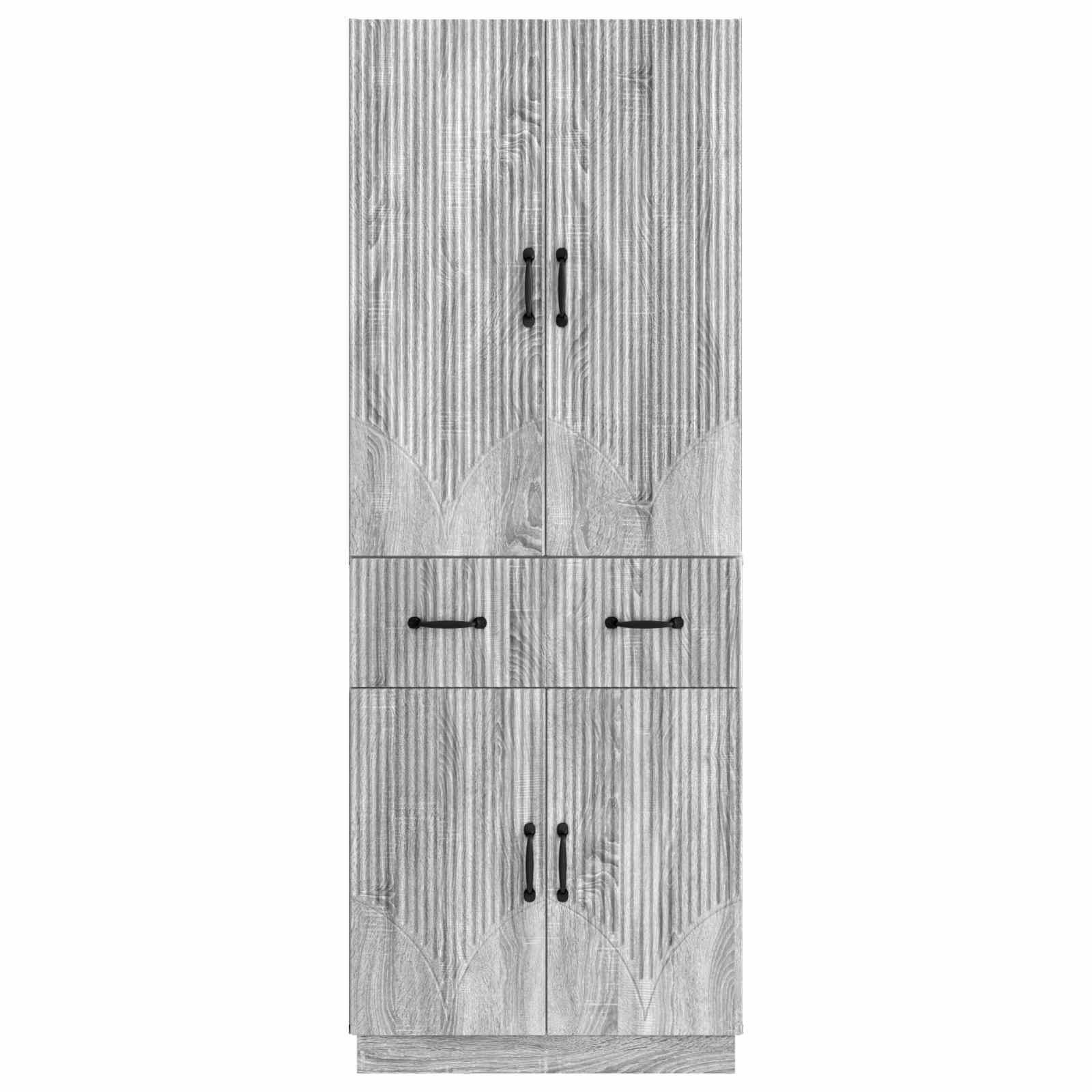 Ensemble de Meubles 2 pcs Sonoma gris Bois d'ingénierie - XIOS