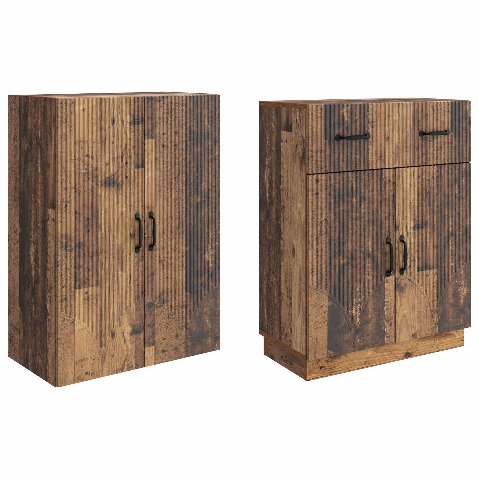 Ensemble de Meubles 2 pcs Bois ancien Bois d'ingénierie - XIOS