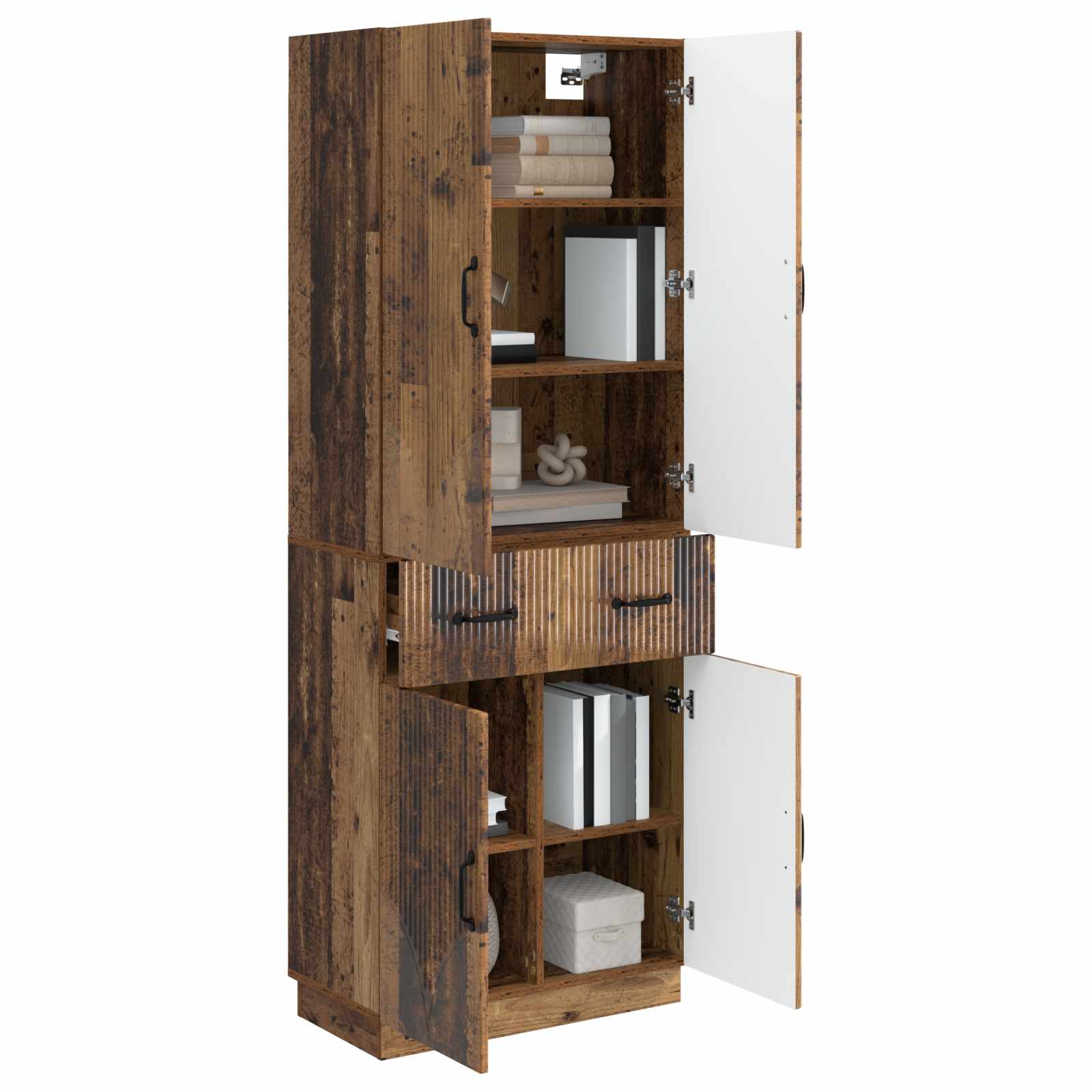 Ensemble de Meubles 2 pcs Bois ancien Bois d'ingénierie - XIOS