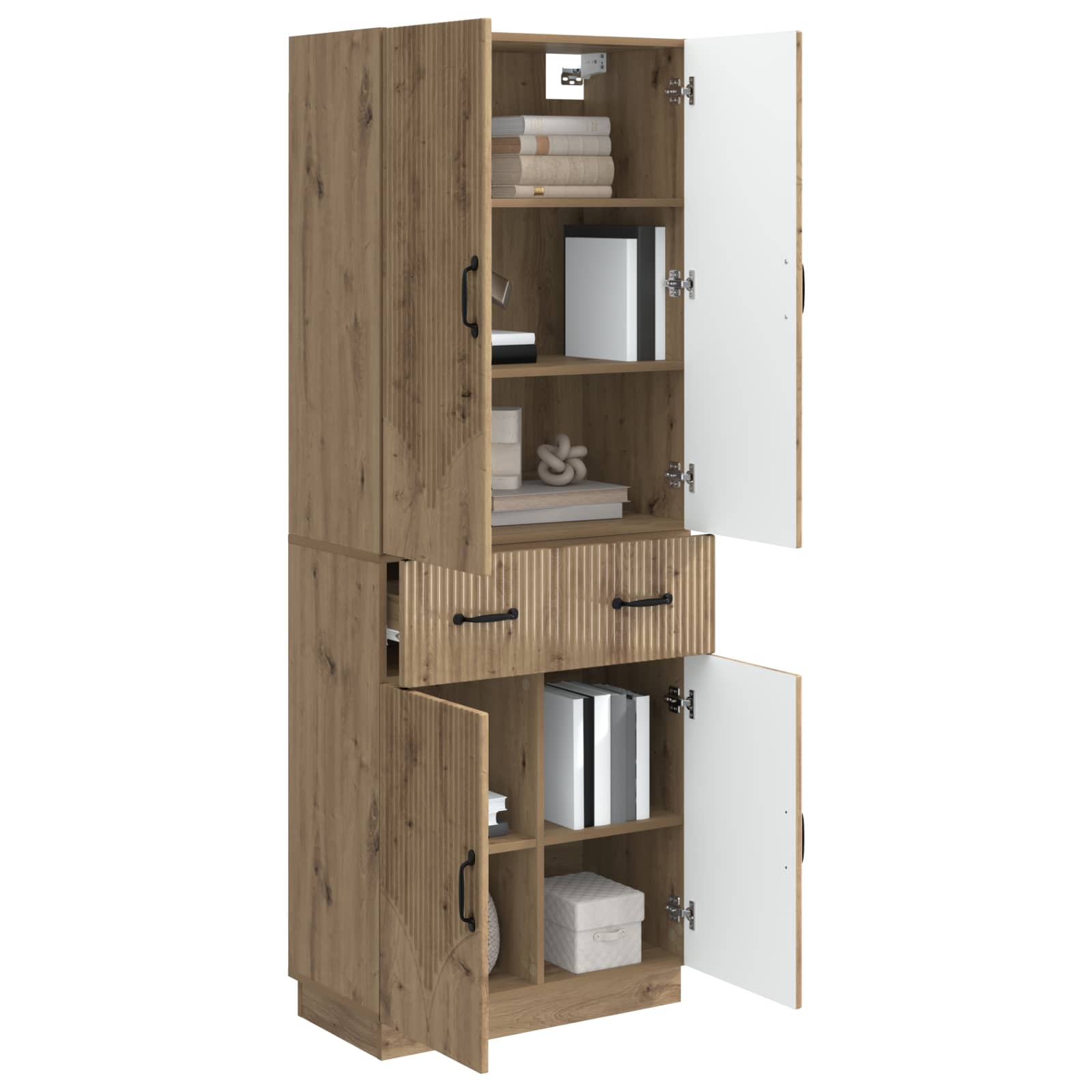 Ensemble de Meubles 2 pcs Chêne artisanal Bois d'ingénierie - XIOS