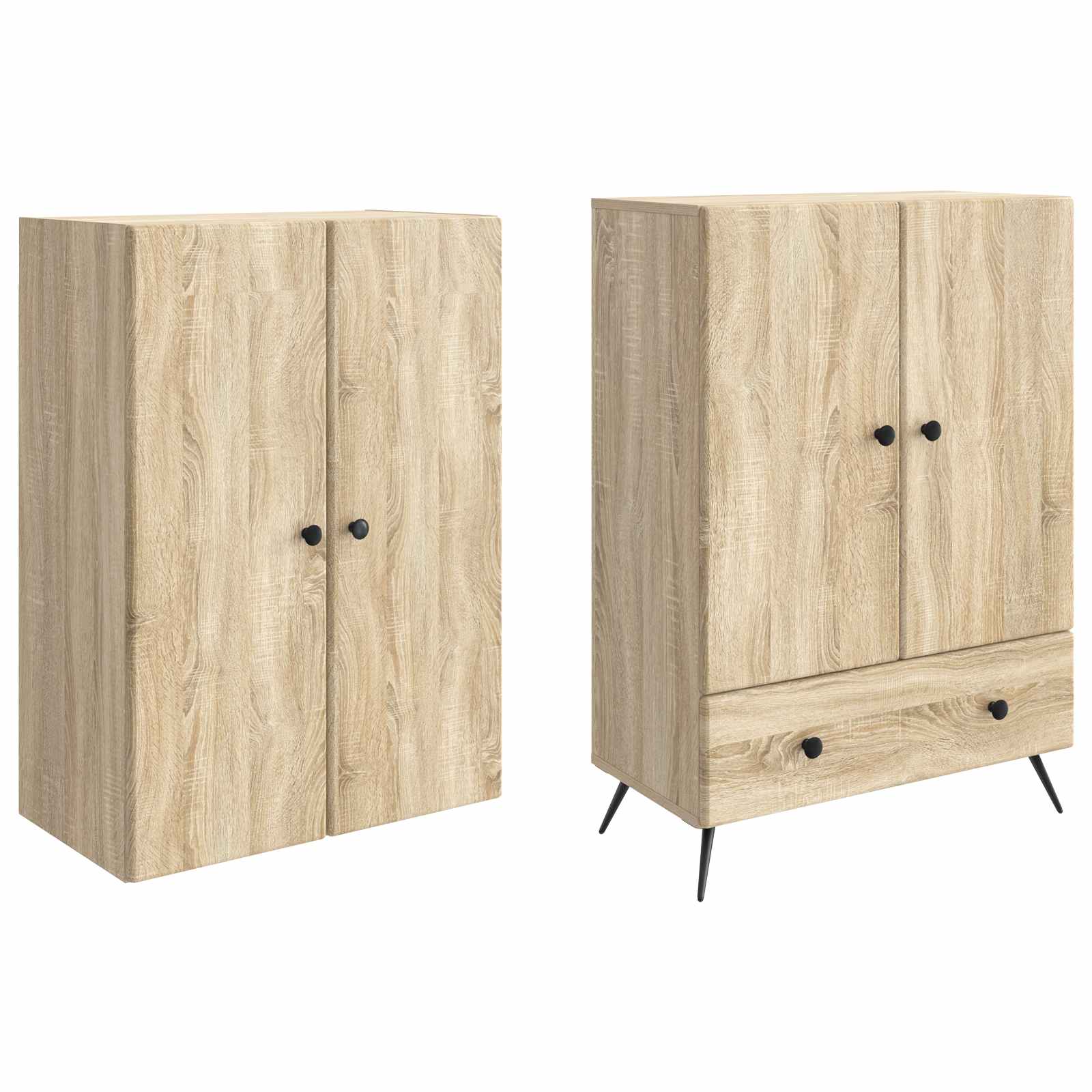 Ensemble de Meubles 2 pcs Chêne Sonoma Bois d'ingénierie - XIOS