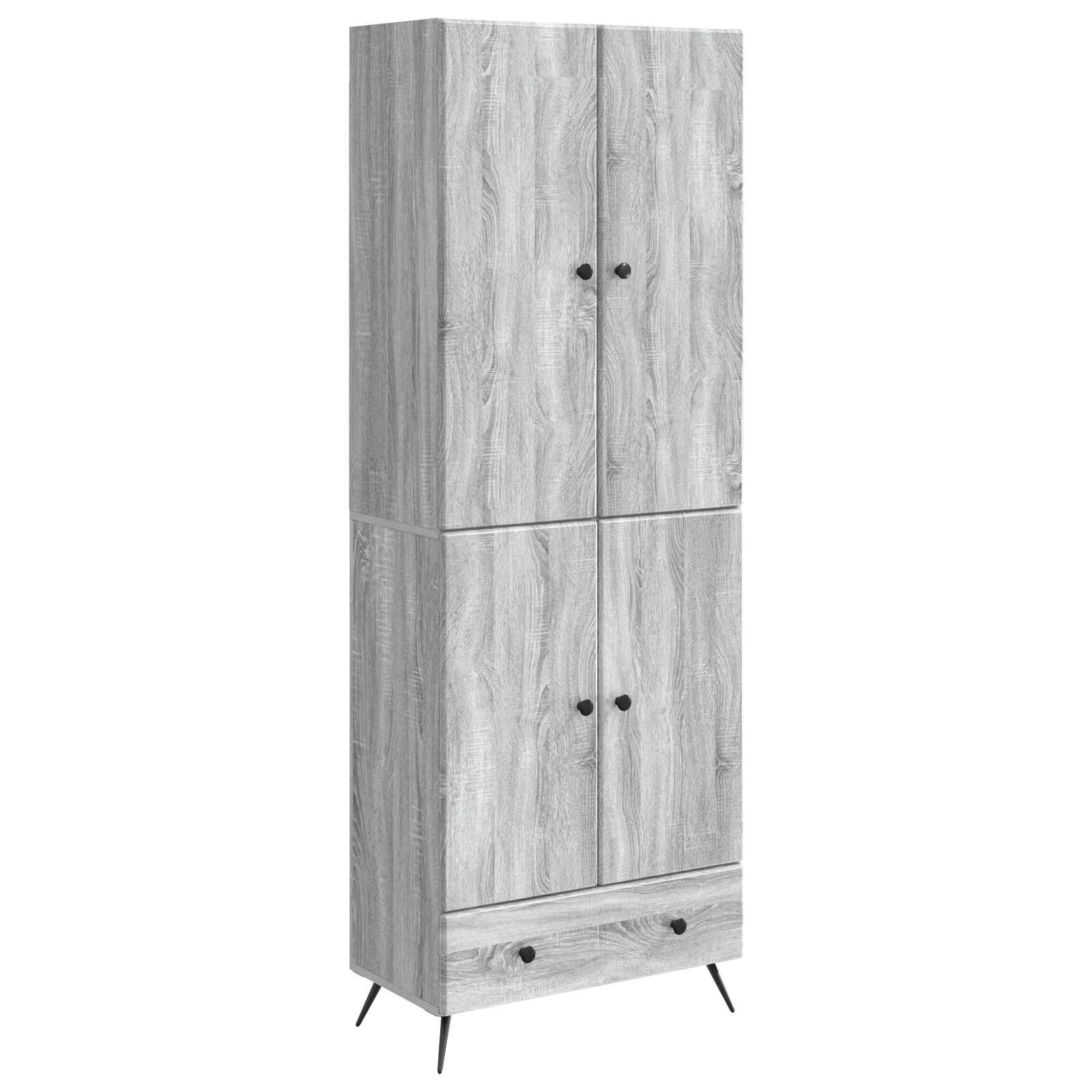 Ensemble de Meubles 2 pcs Sonoma gris Bois d'ingénierie - XIOS