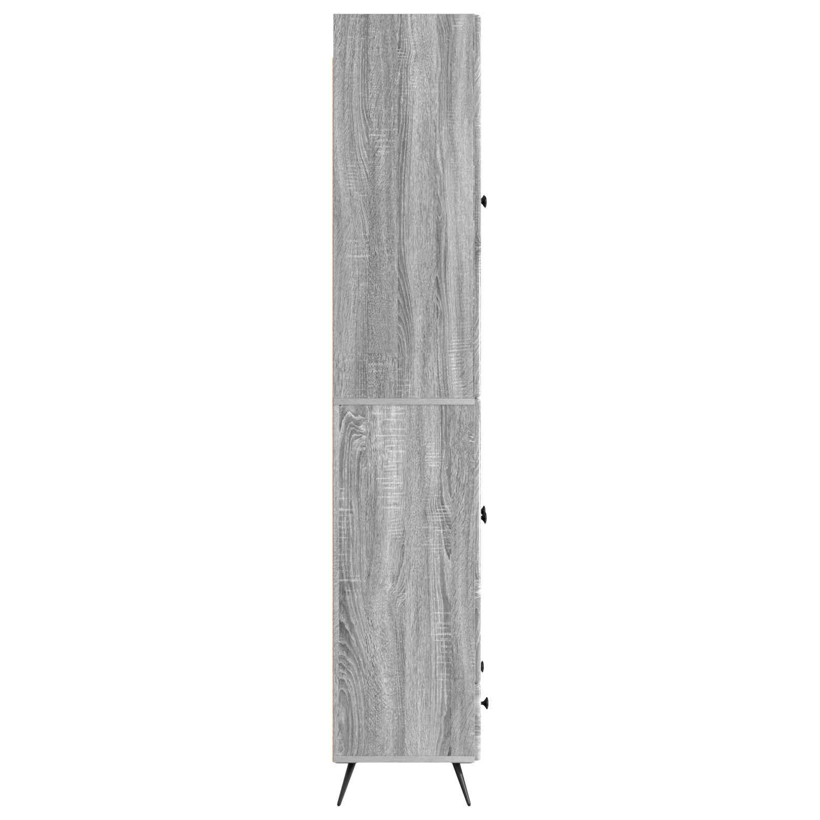 Ensemble de Meubles 2 pcs Sonoma gris Bois d'ingénierie - XIOS