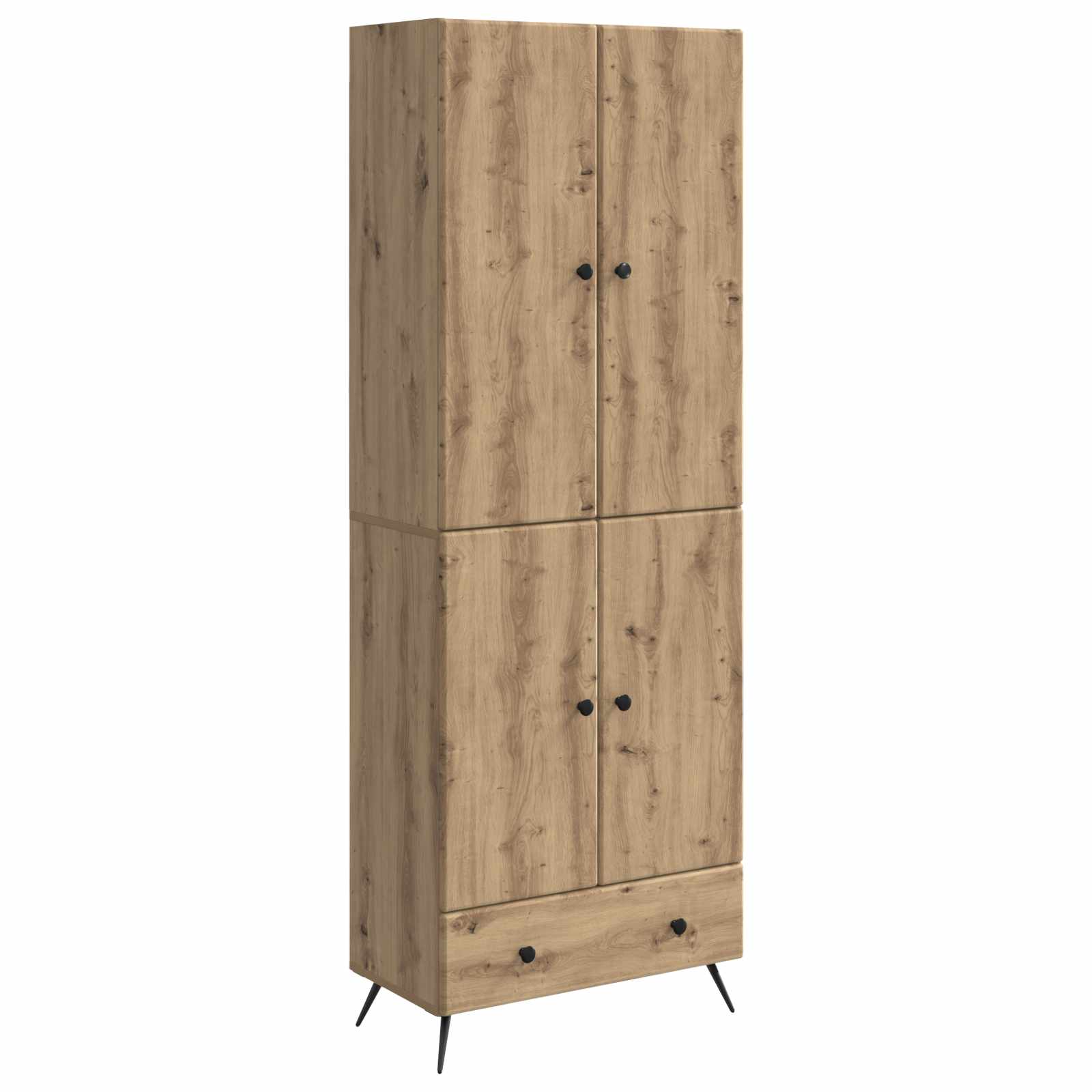 Ensemble de Meubles 2 pcs Chêne artisanal Bois d'ingénierie - XIOS
