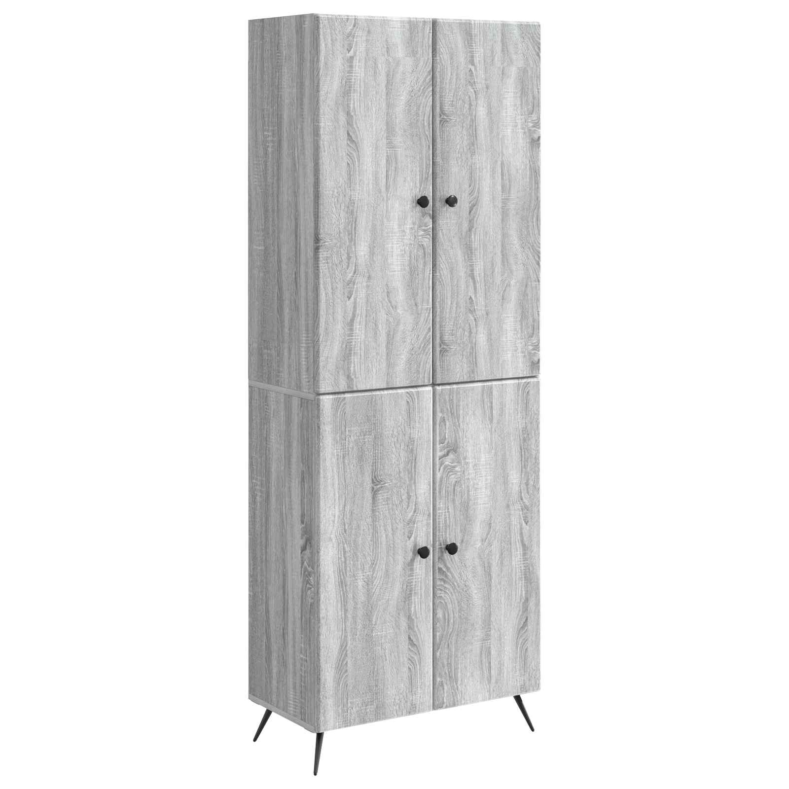 Ensemble de Meubles 2 pcs Sonoma gris Bois d'ingénierie - XIOS