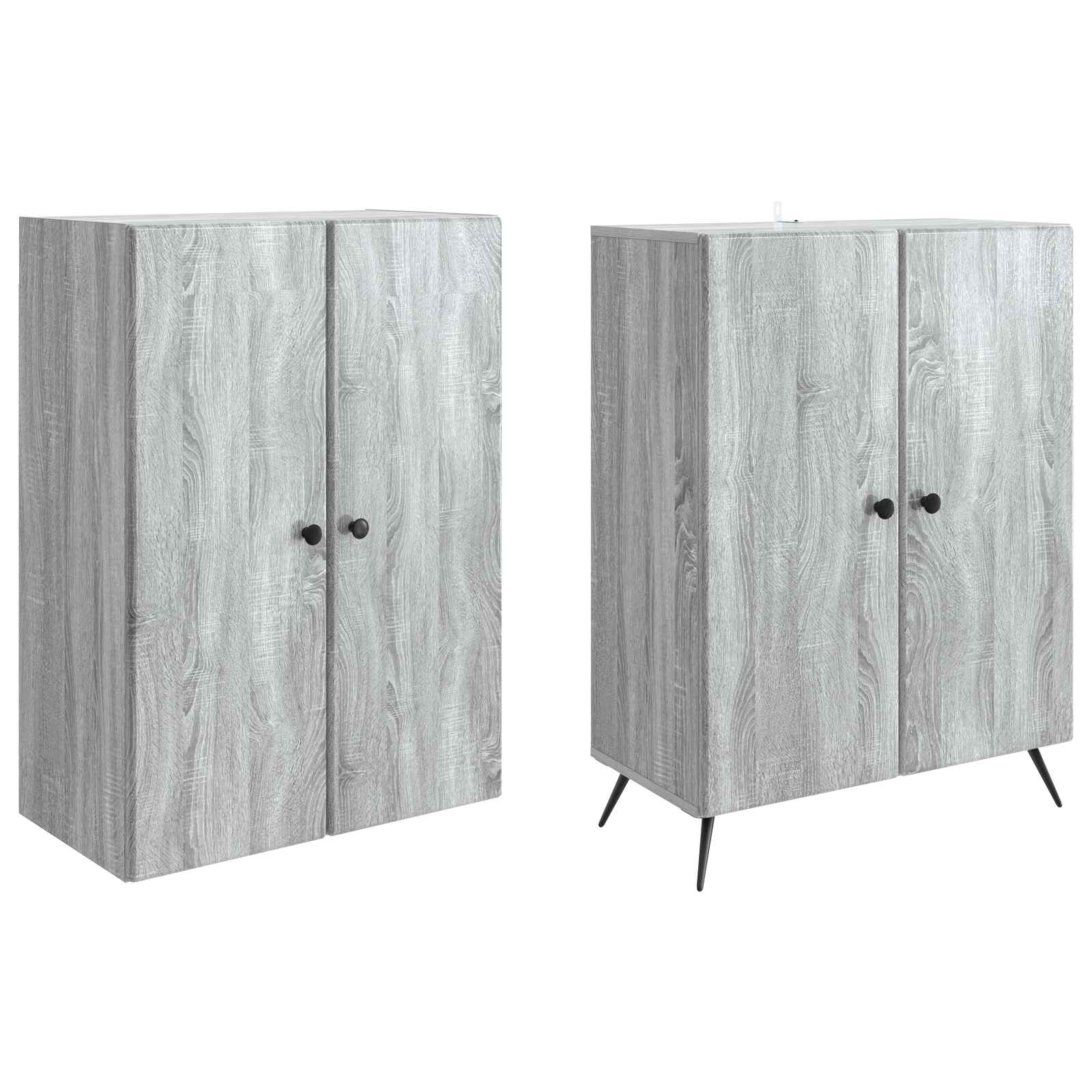 Ensemble de Meubles 2 pcs Sonoma gris Bois d'ingénierie - XIOS