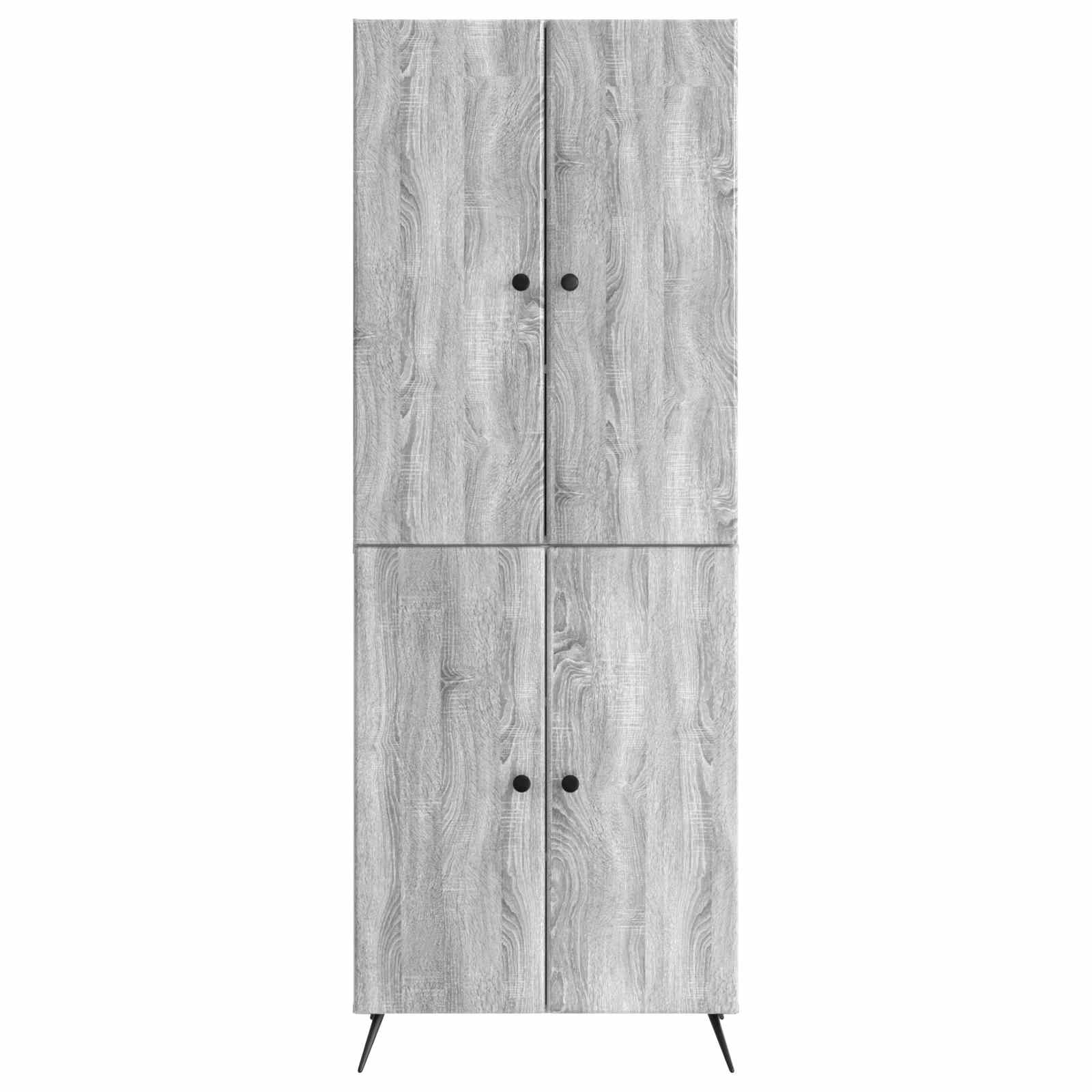 Ensemble de Meubles 2 pcs Sonoma gris Bois d'ingénierie - XIOS