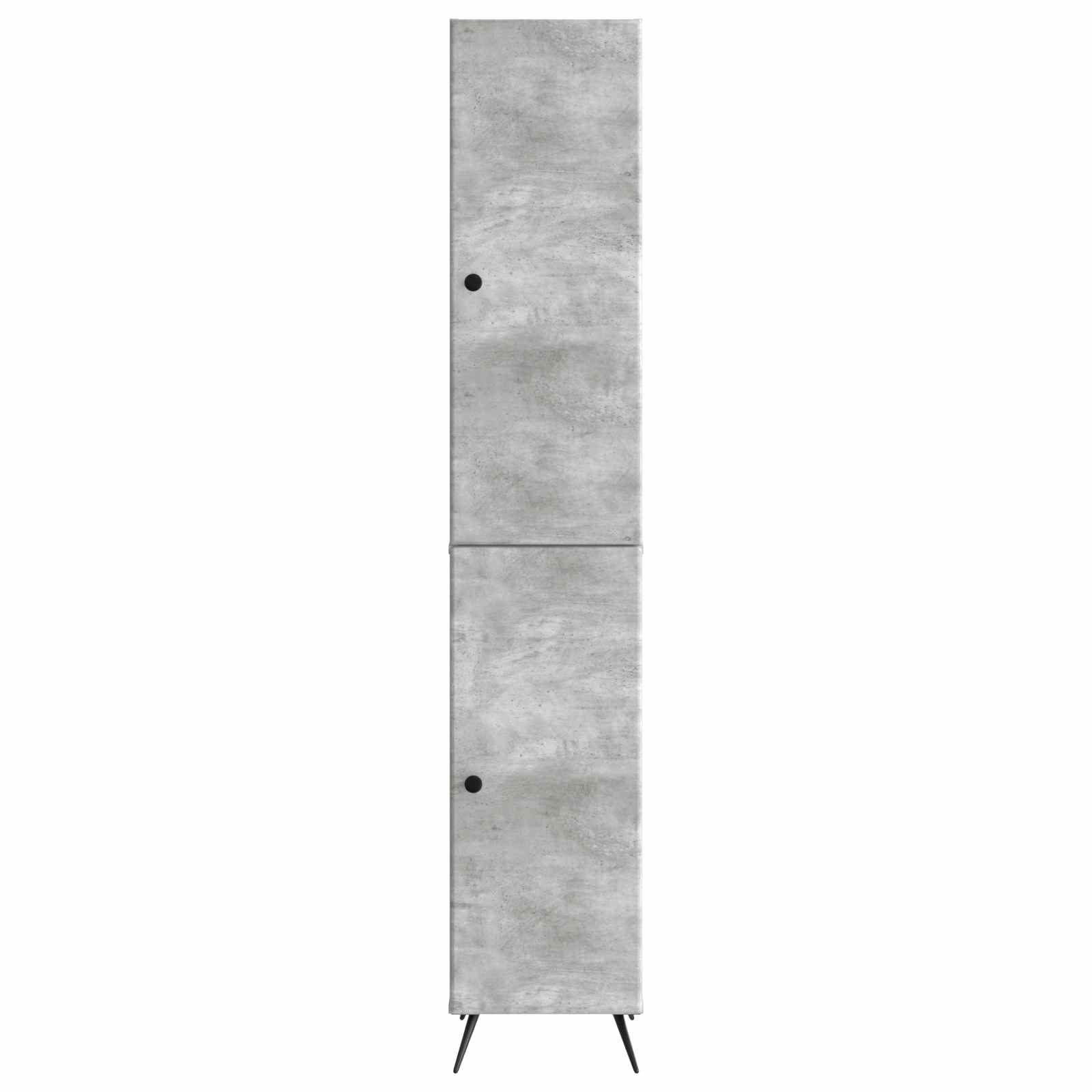 Ensemble de Meubles 2 pcs Gris béton Bois d'ingénierie - XIOS